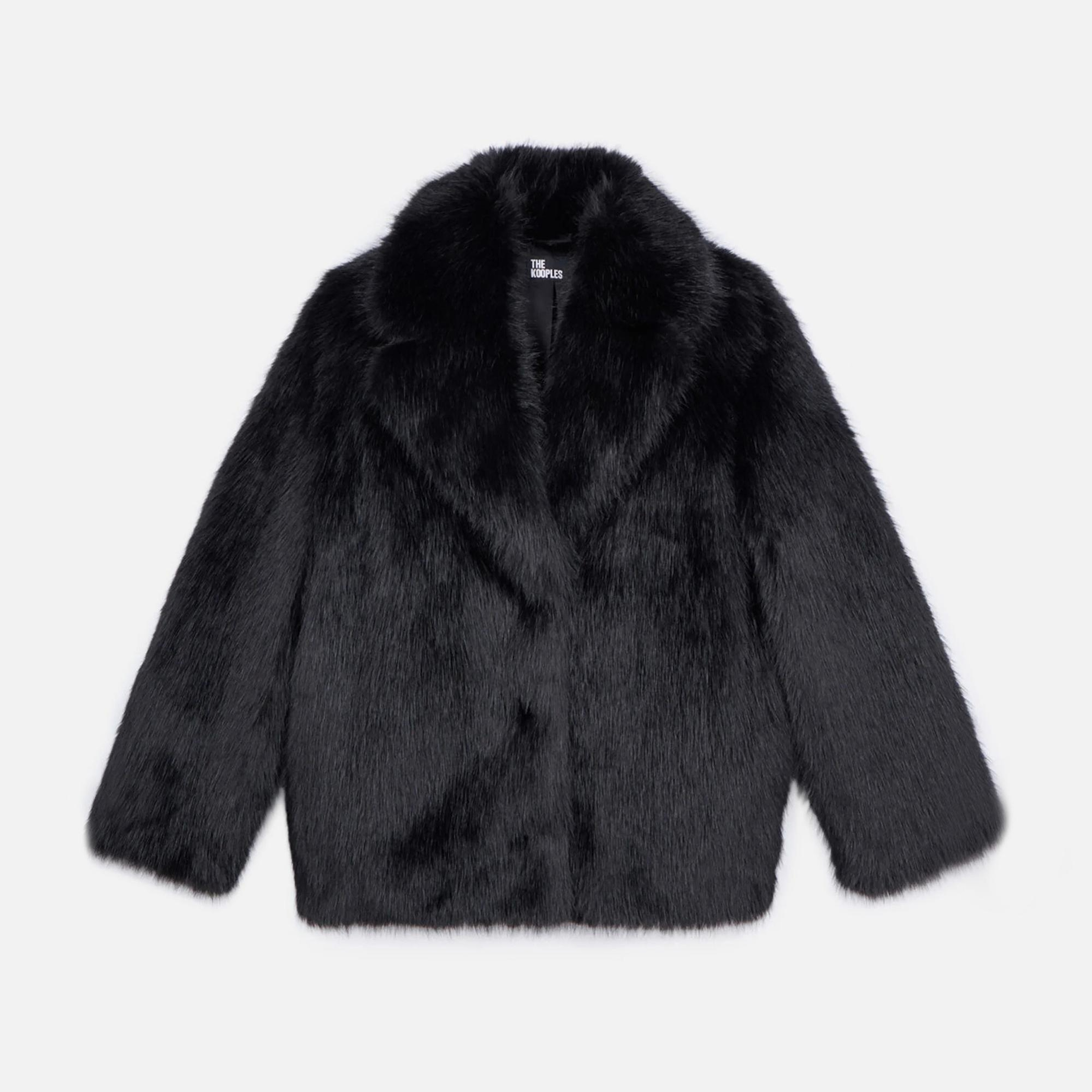 The Kooples Kadın Siyah Mont