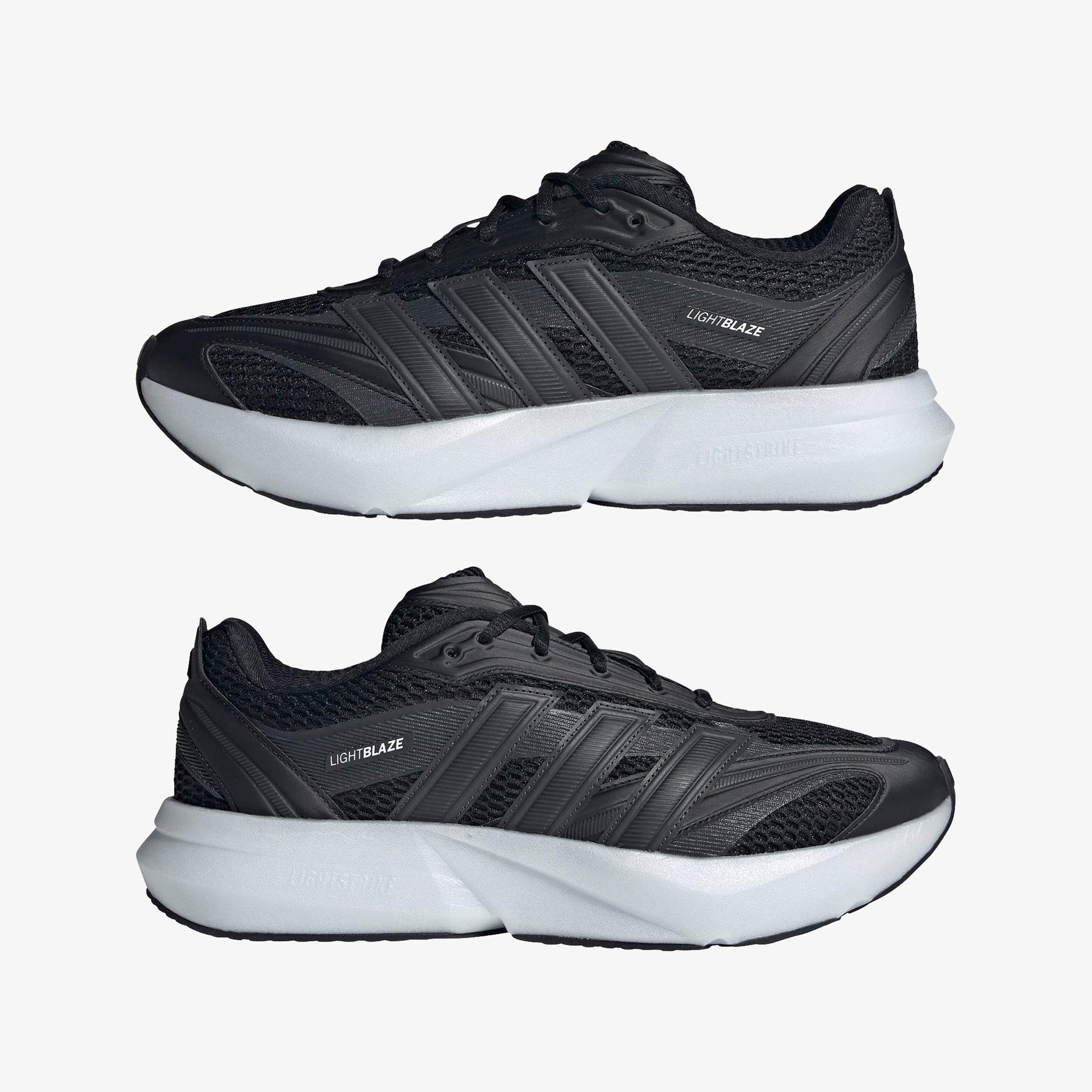 adidas Lightblaze Glow Erkek Siyah Spor Ayakkabı