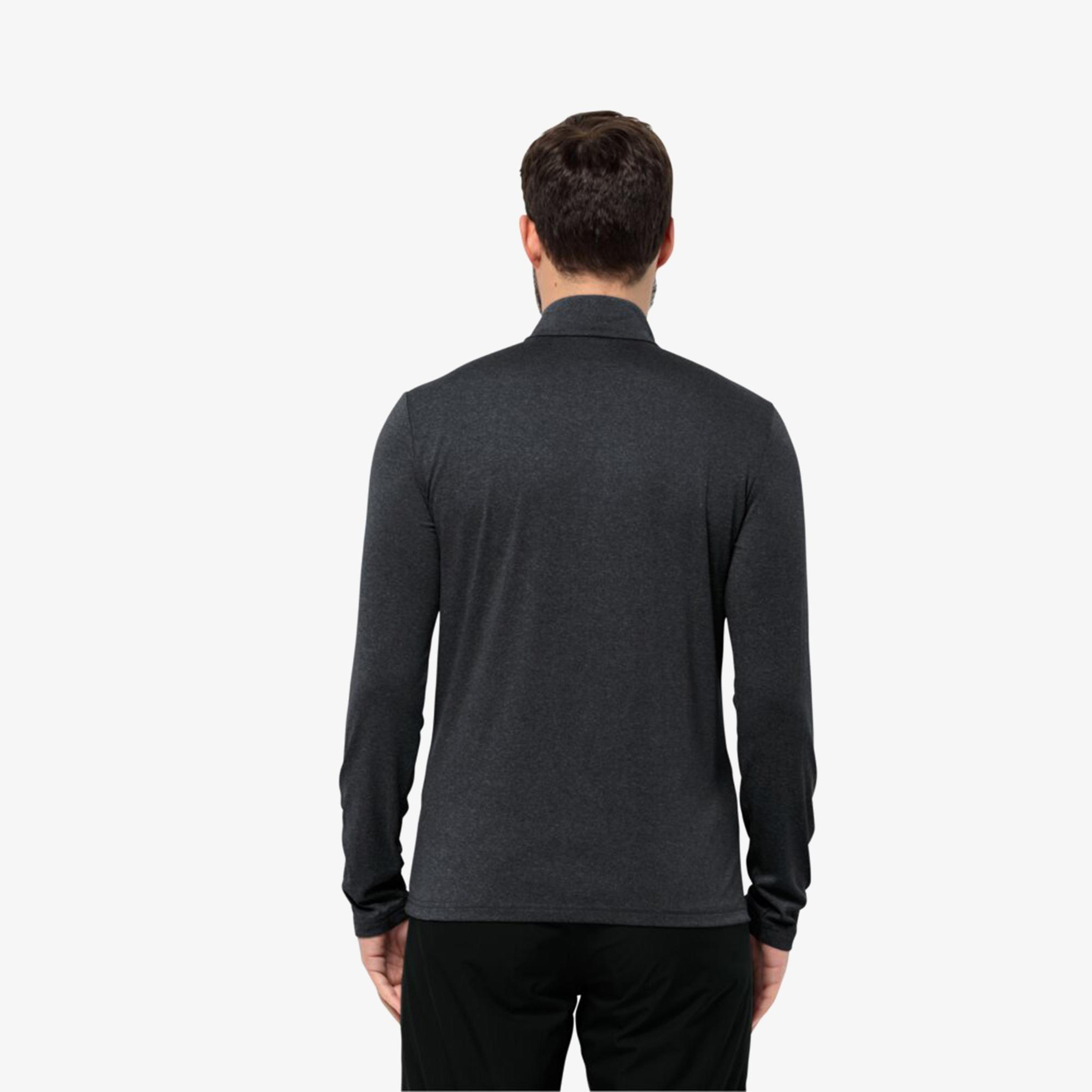 Jack Wolfskin Sky Thermal Erkek Gri Outdoor Polar