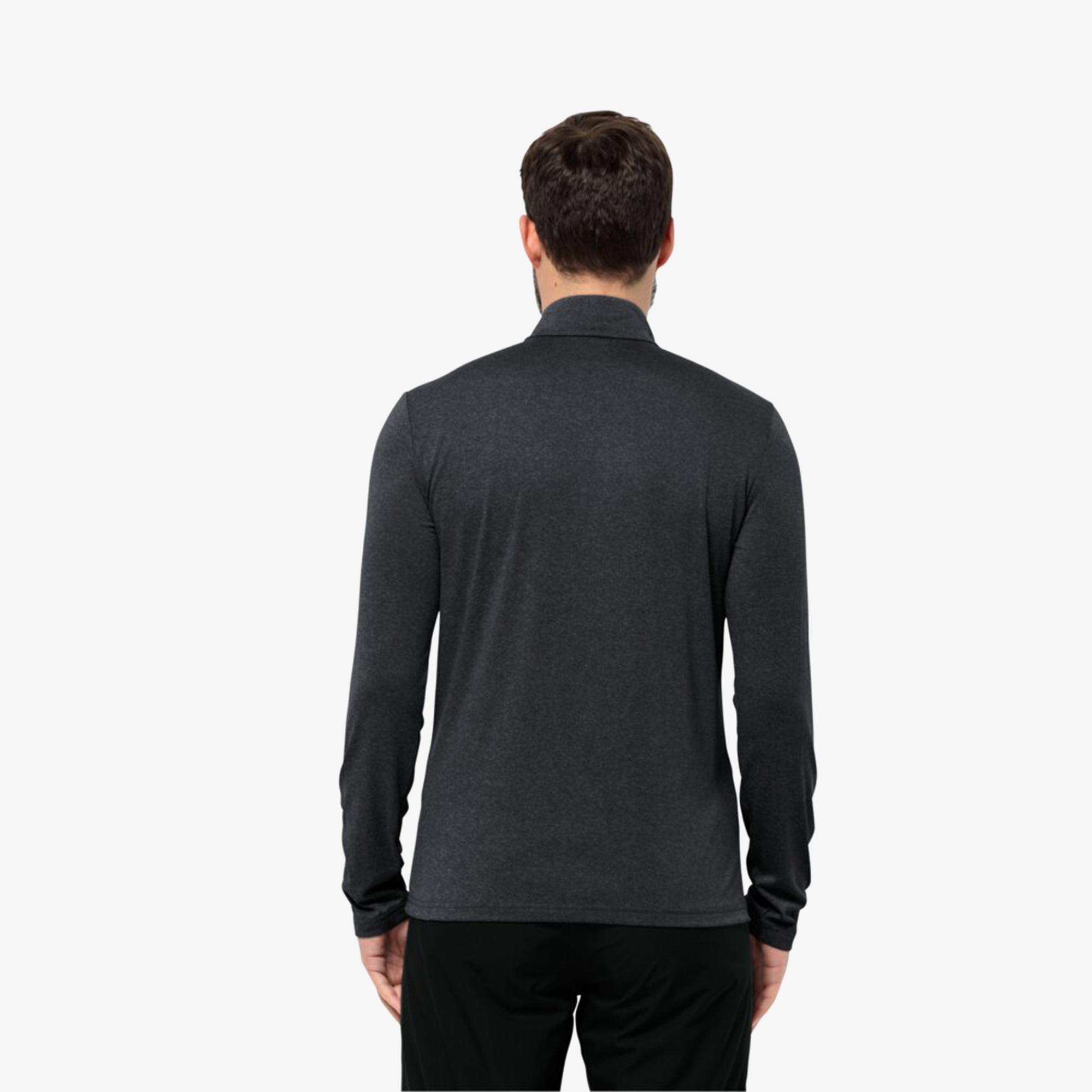 Jack Wolfskin Sky Thermal Erkek Gri Outdoor Polar