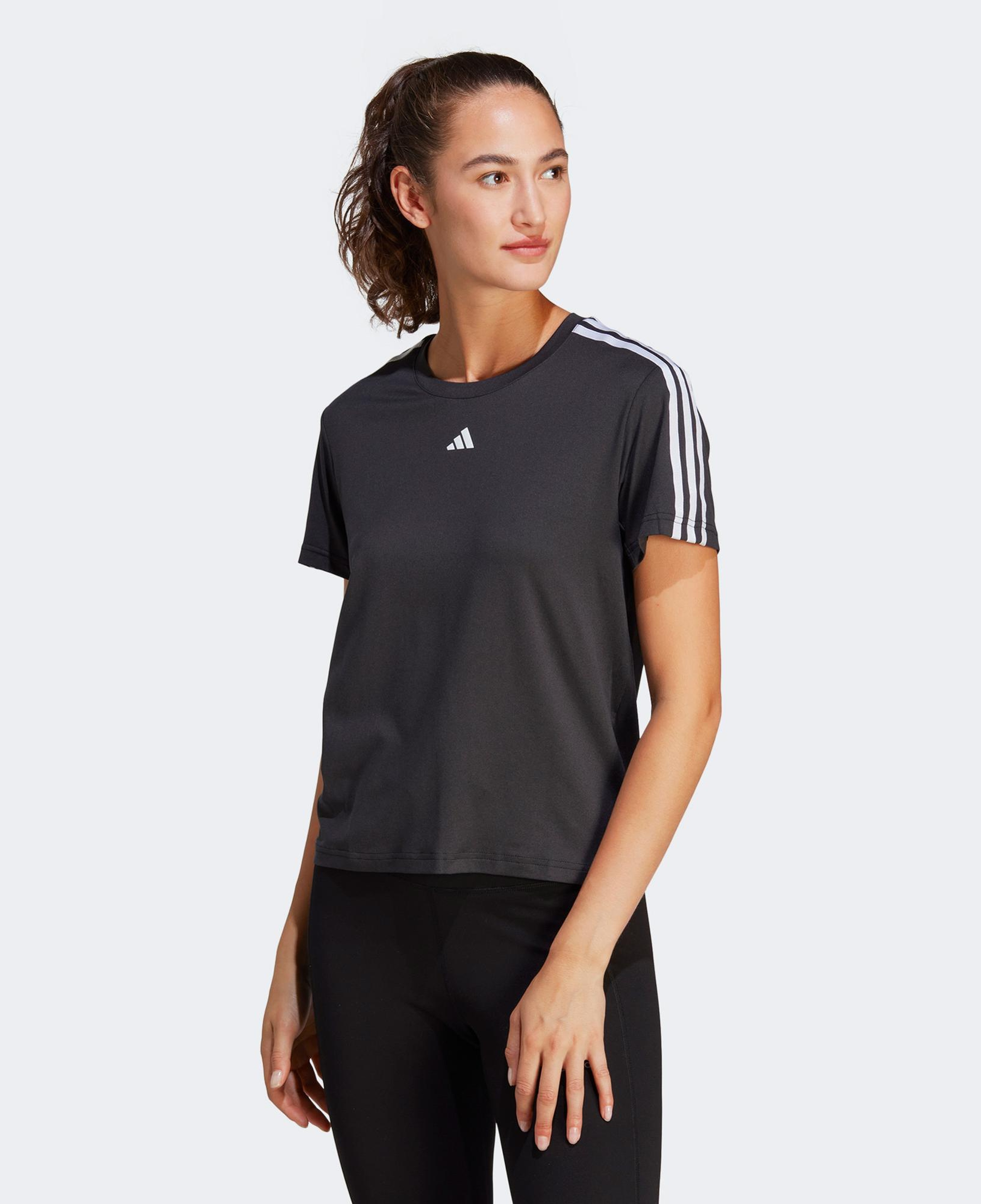 adidas AEROREADY Train Essentials Kadın Siyah T-Shirt
