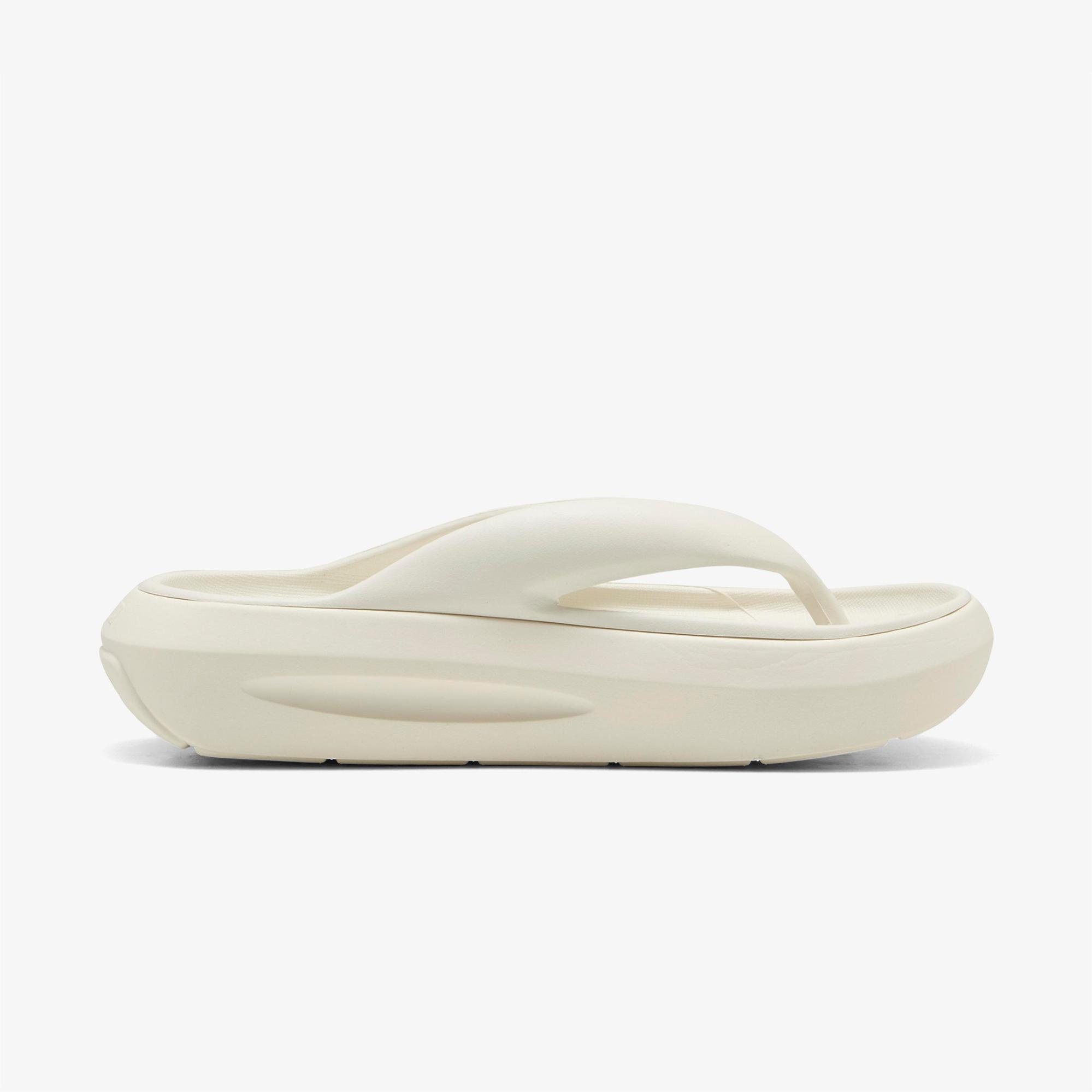 Puma Flatter Flip Kadın Krem Terlik