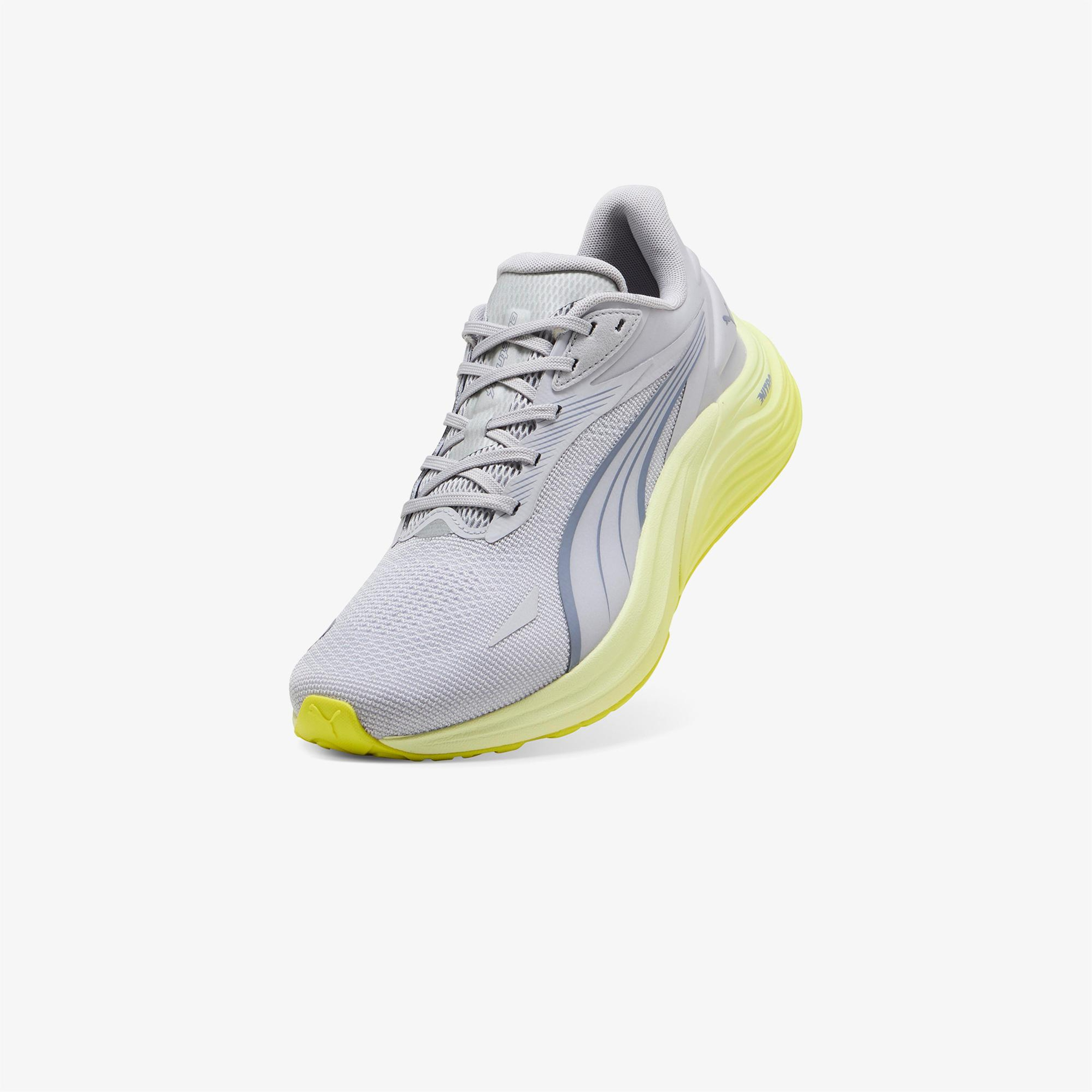 Puma Electrify Nitro 4 Erkek Gri Koşu Ayakkabısı