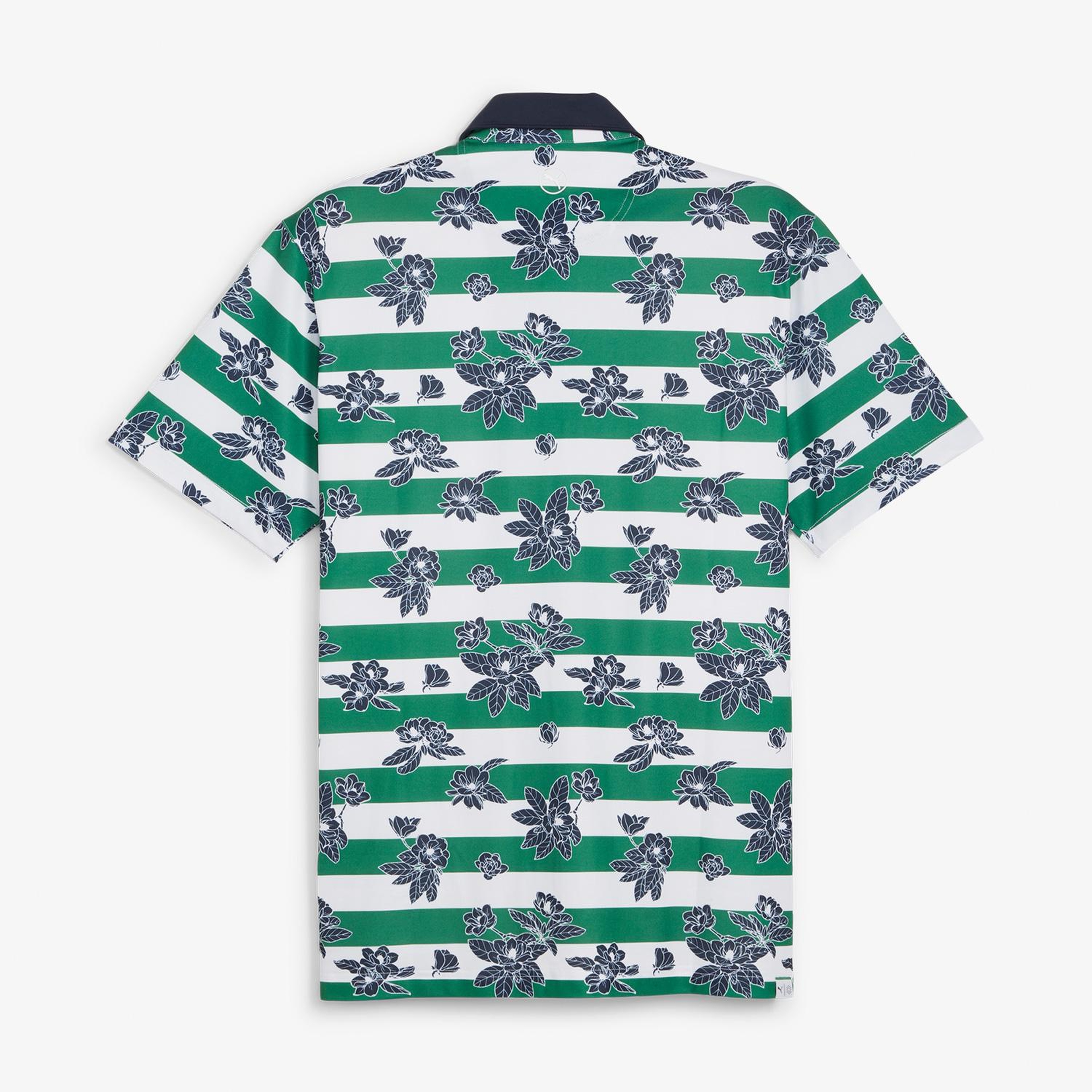 Puma Garden Pique Erkek Yeşil Golf Polo T-Shirt