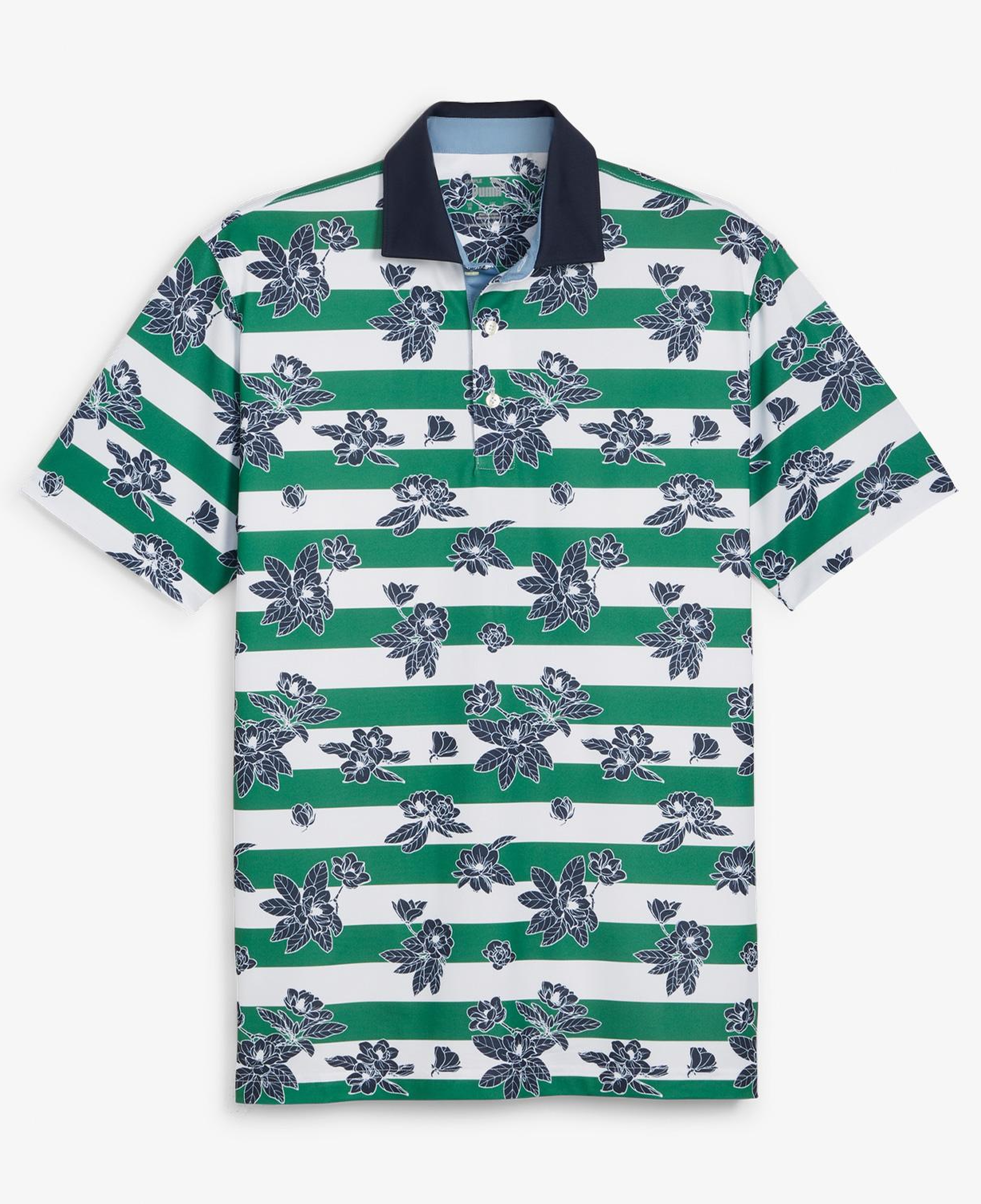 Puma Garden Pique Erkek Yeşil Golf Polo T-Shirt