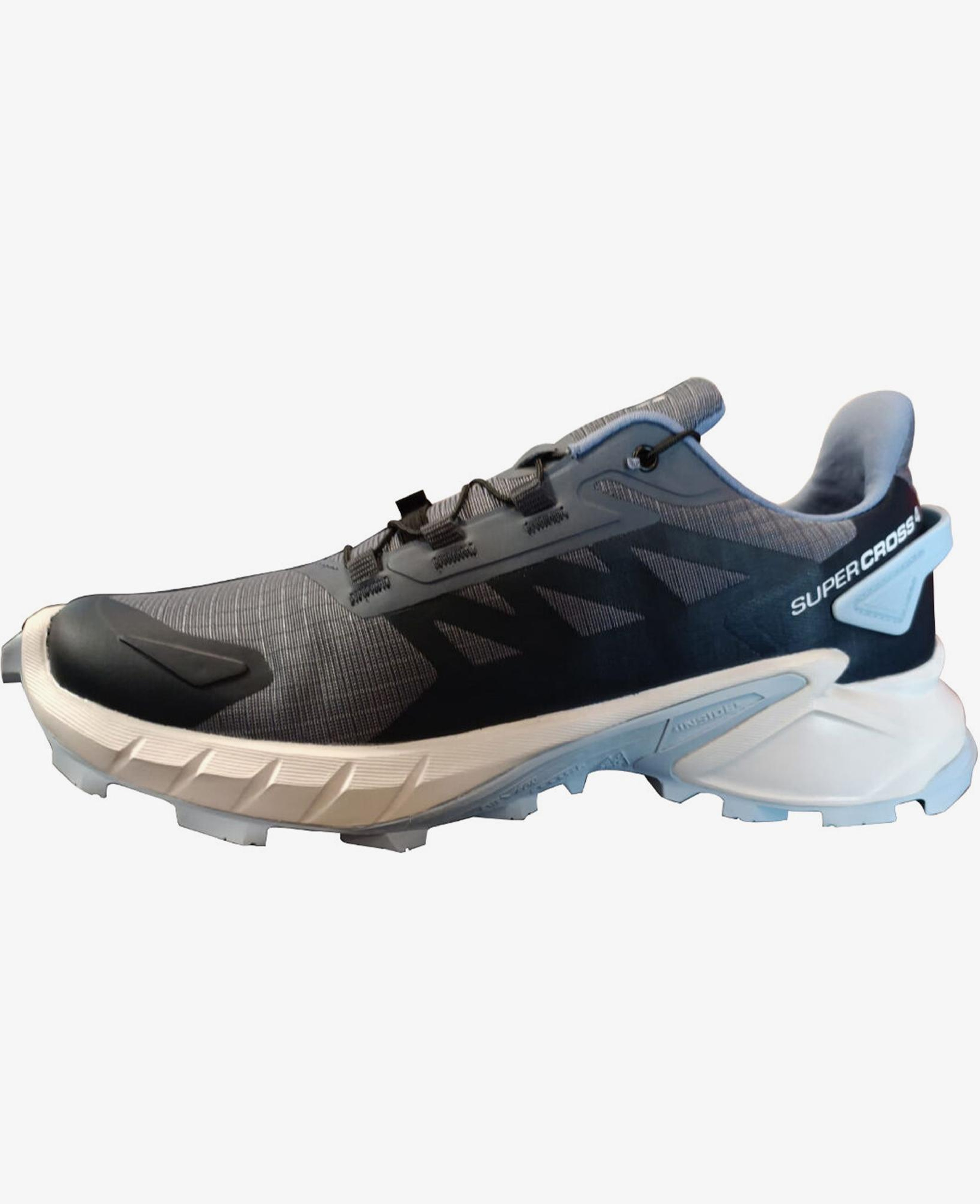 Salomon Supercross 4 Kadın Gri Koşu Ayakkabısı