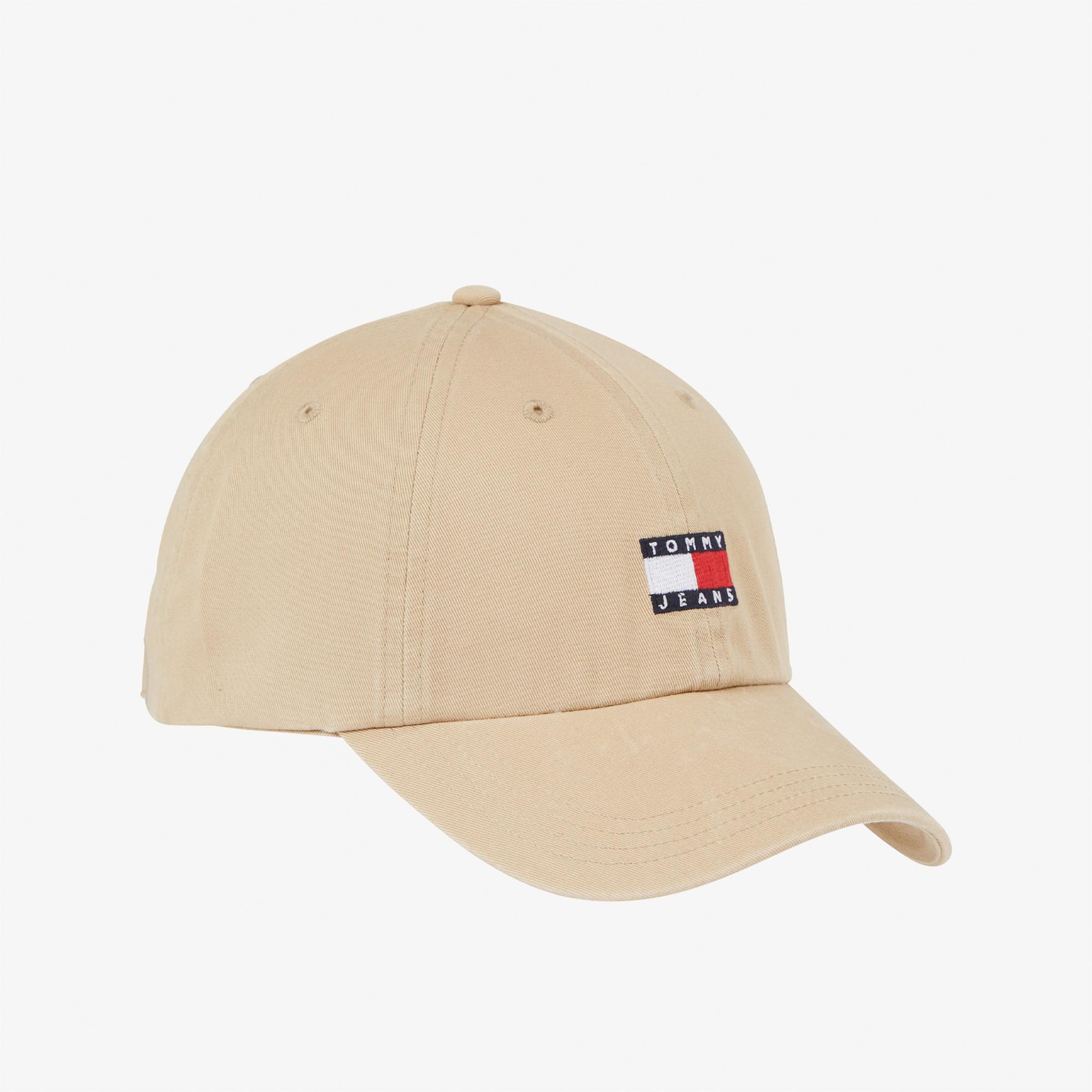 Tommy Jeans Heritage Erkek Bej Şapka