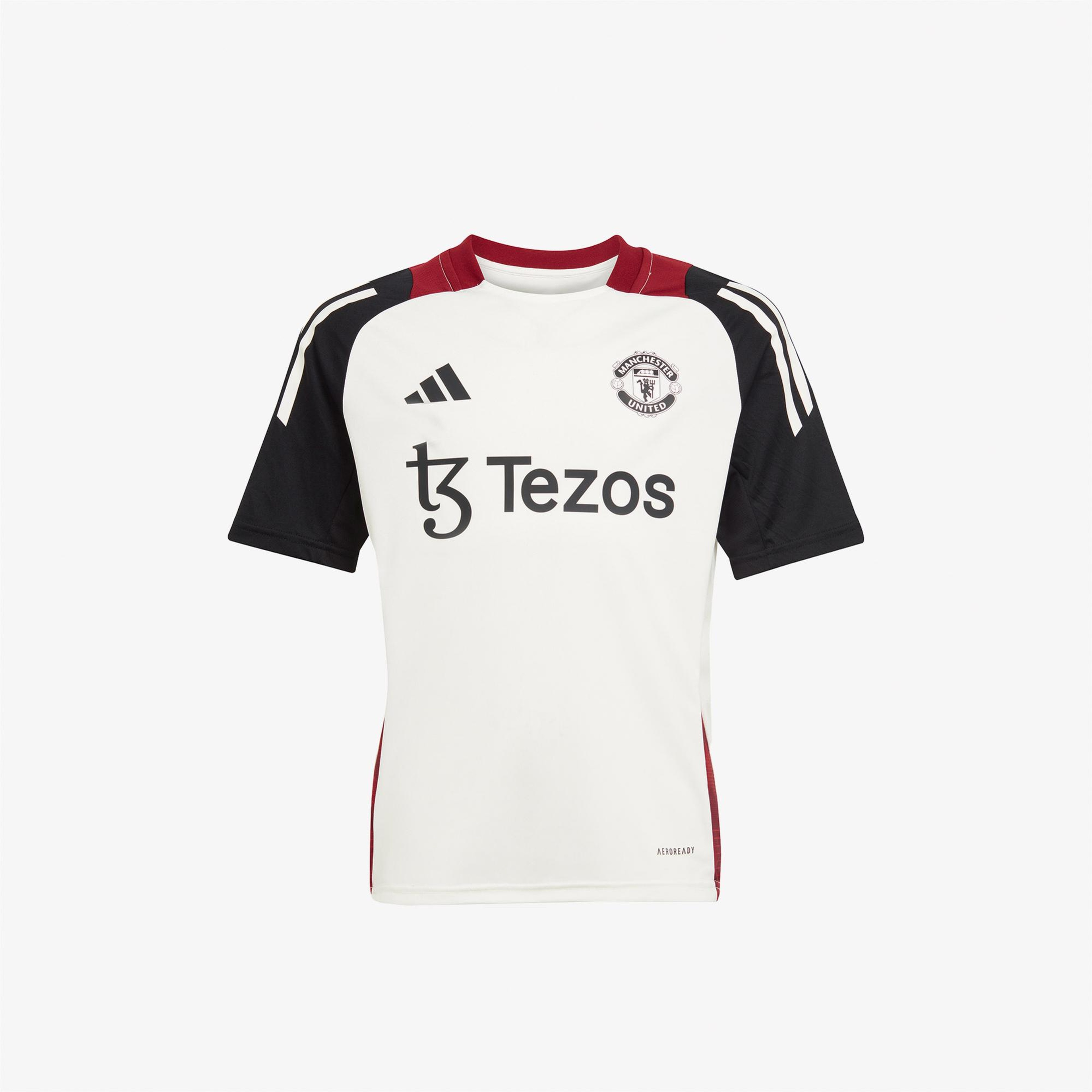 adidas Mufc Tr Jsy Y Çocuk Beyaz T-Shirt