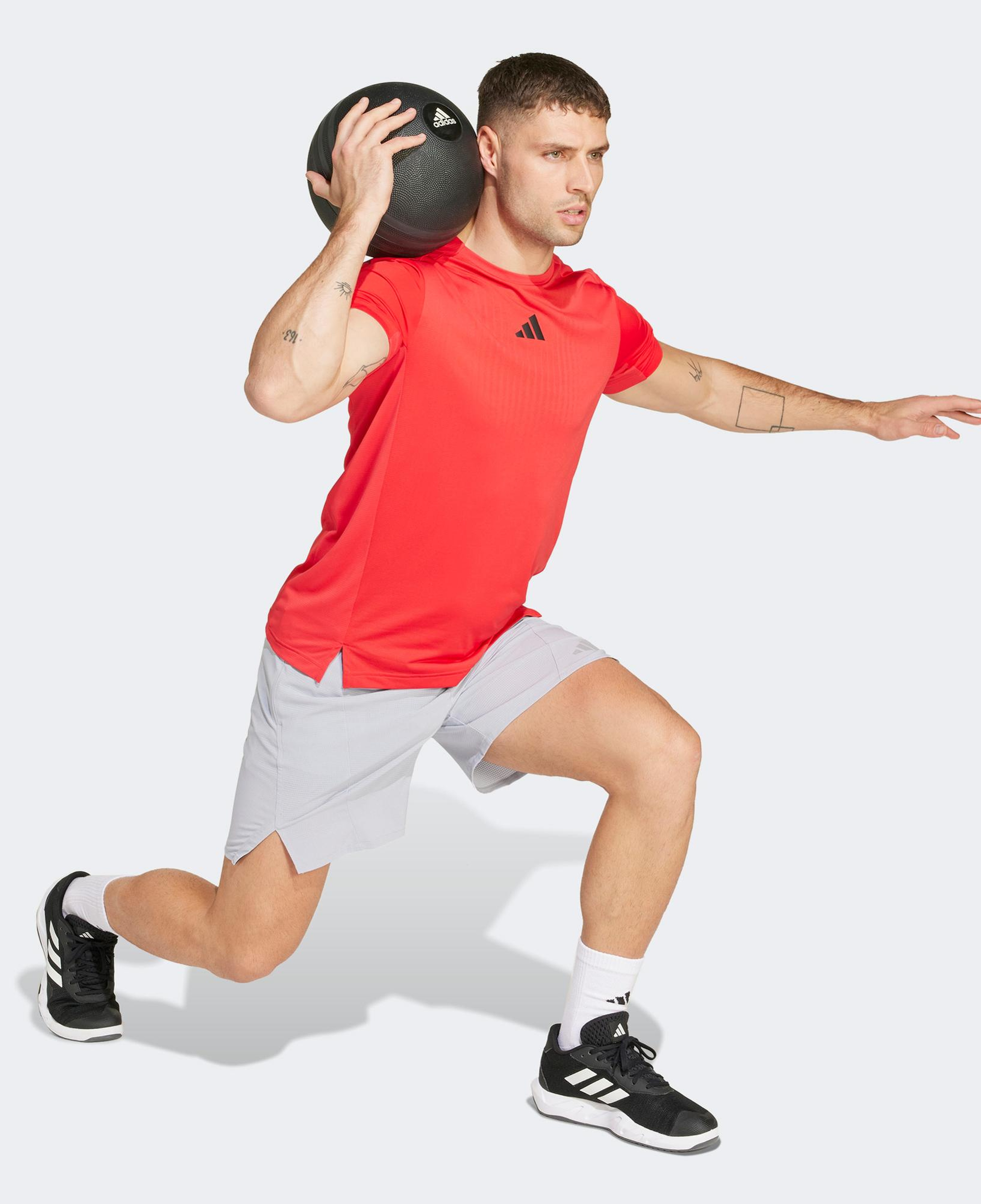 adidas Airchill Erkek Kırmızı Antrenman T-Shirt