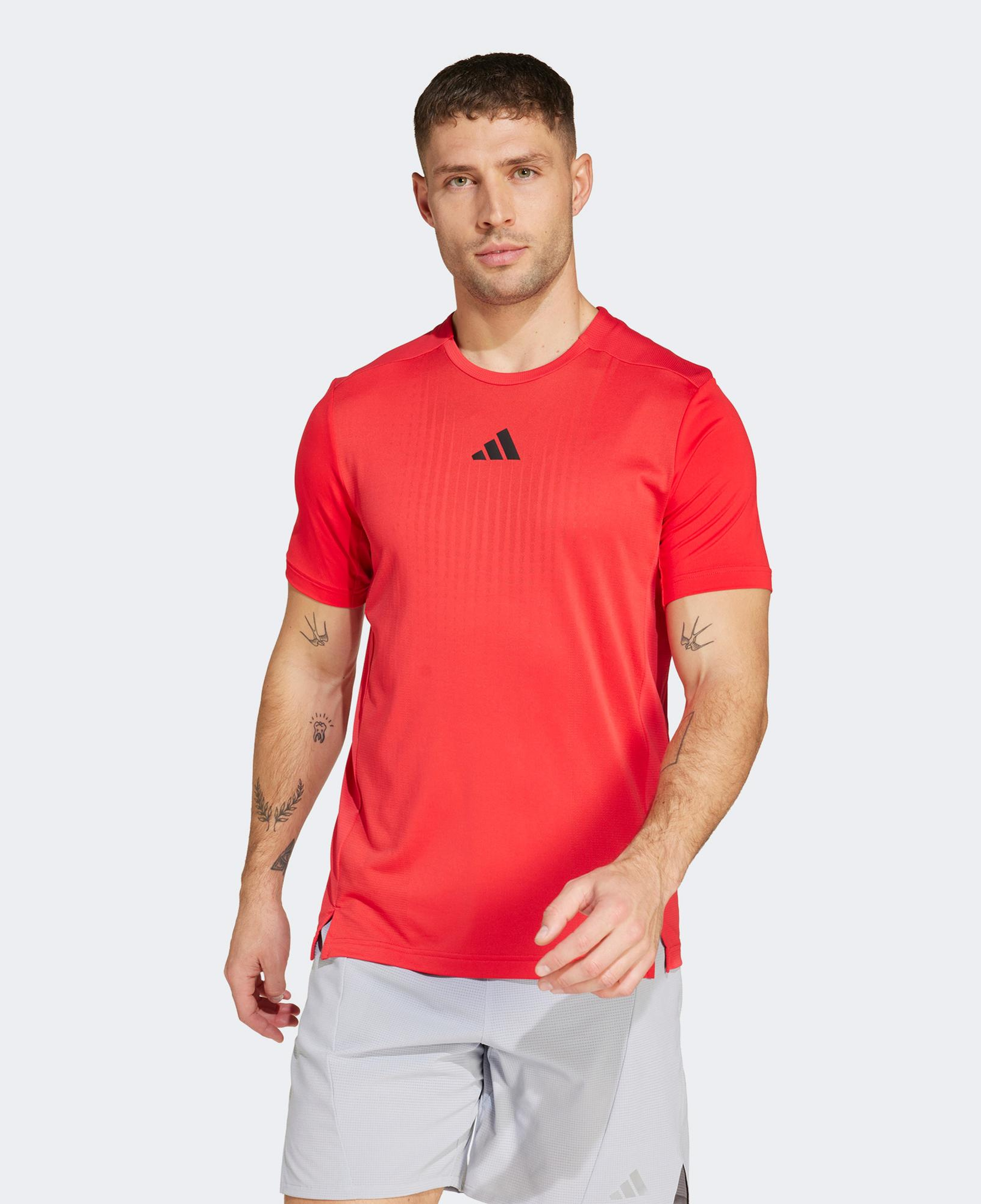 adidas Airchill Erkek Kırmızı Antrenman T-Shirt