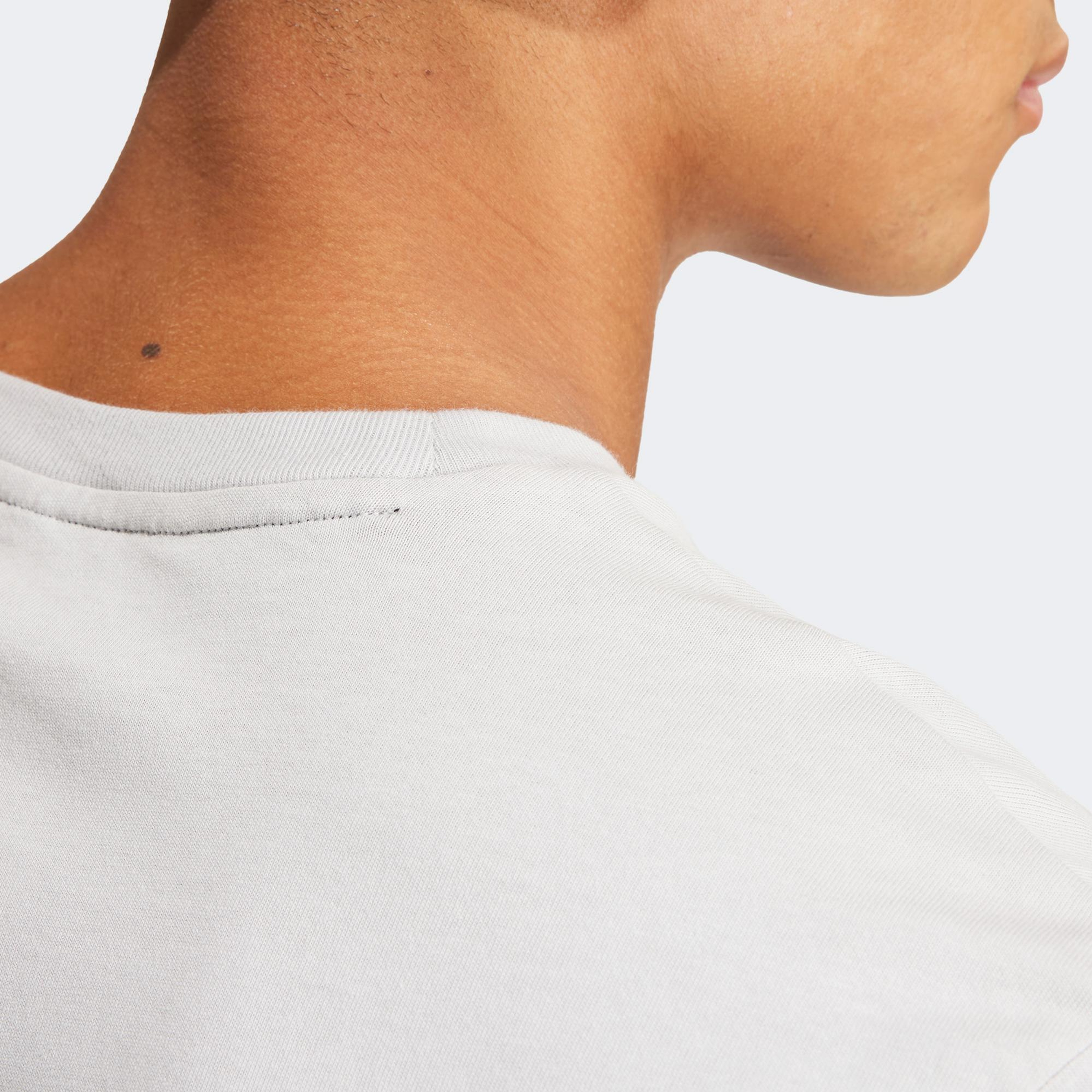 adidas  Fi Bos T Erkek Gri Günlük T-Shirt