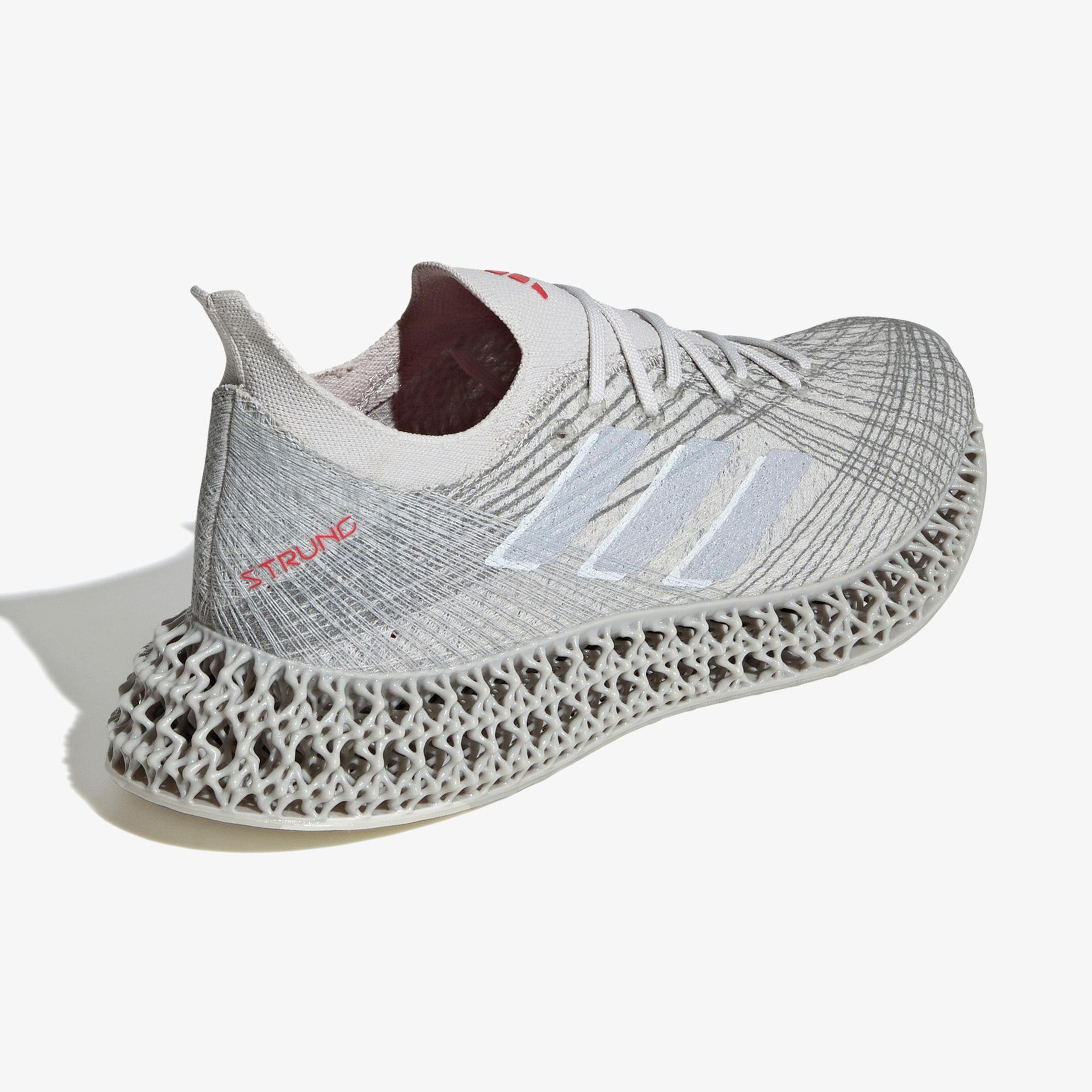 adidas 4Dfwd X Strung Erkek Gri Koşu Ayakkabısı