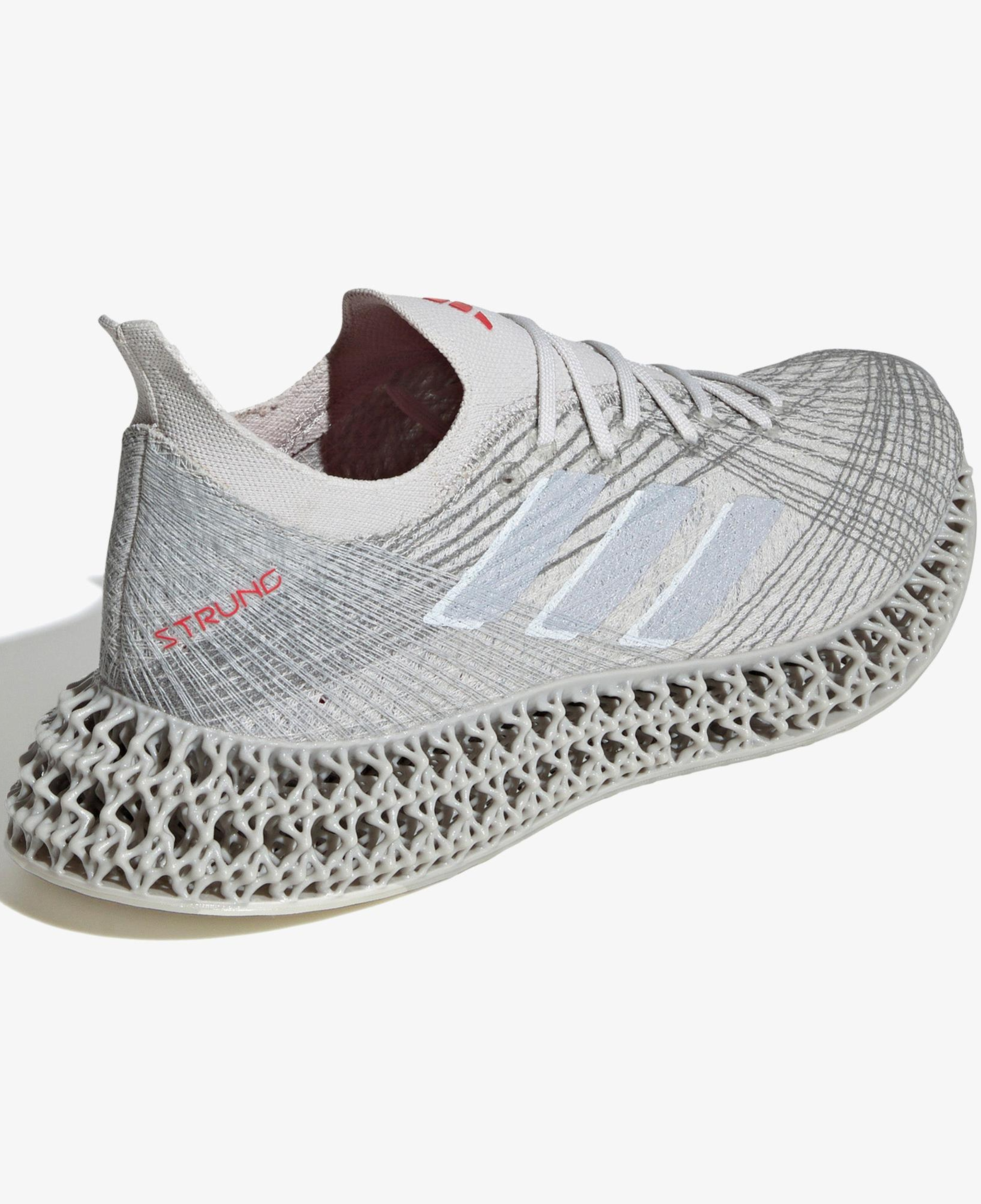 adidas 4Dfwd X Strung Erkek Gri Koşu Ayakkabısı