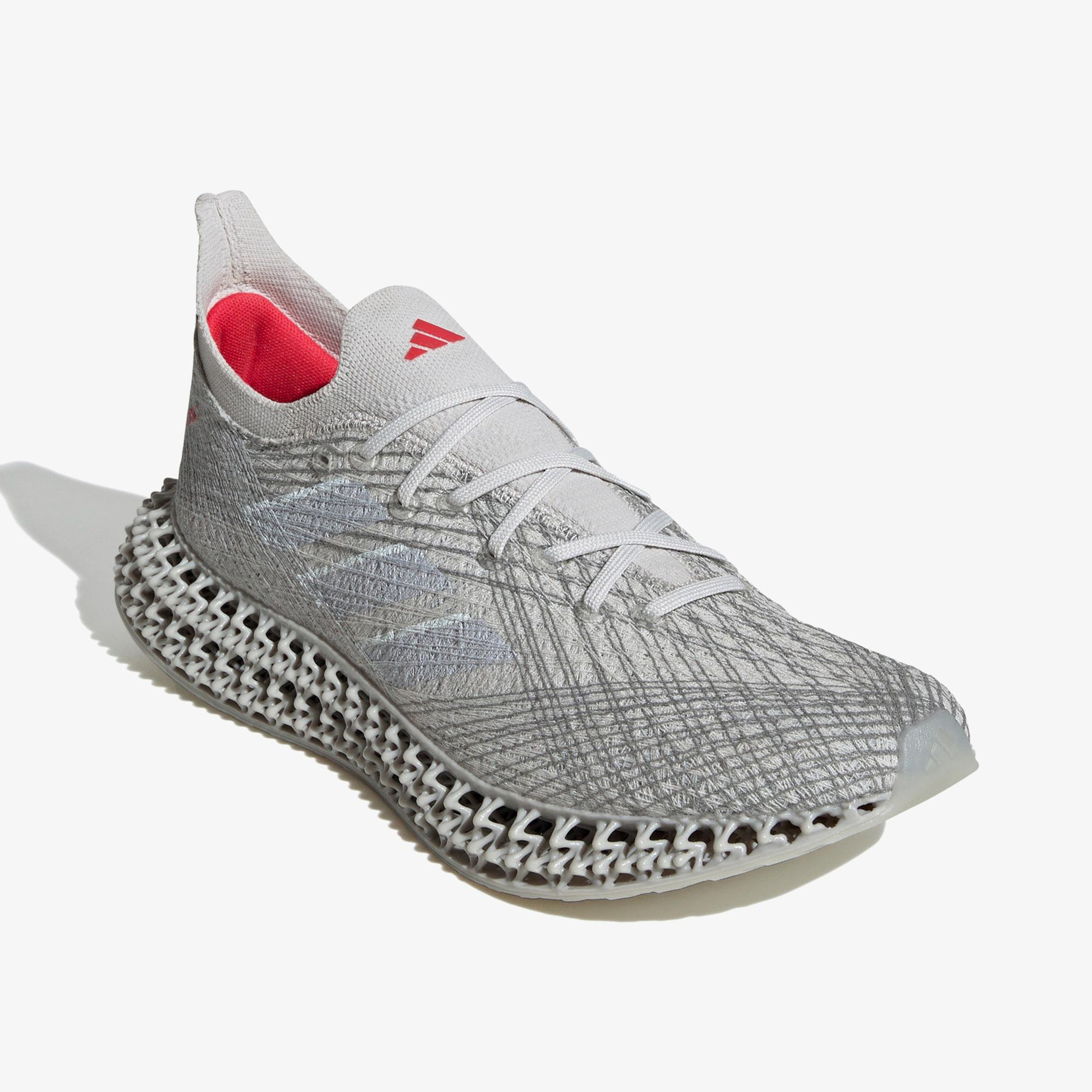 adidas 4Dfwd X Strung Erkek Gri Koşu Ayakkabısı