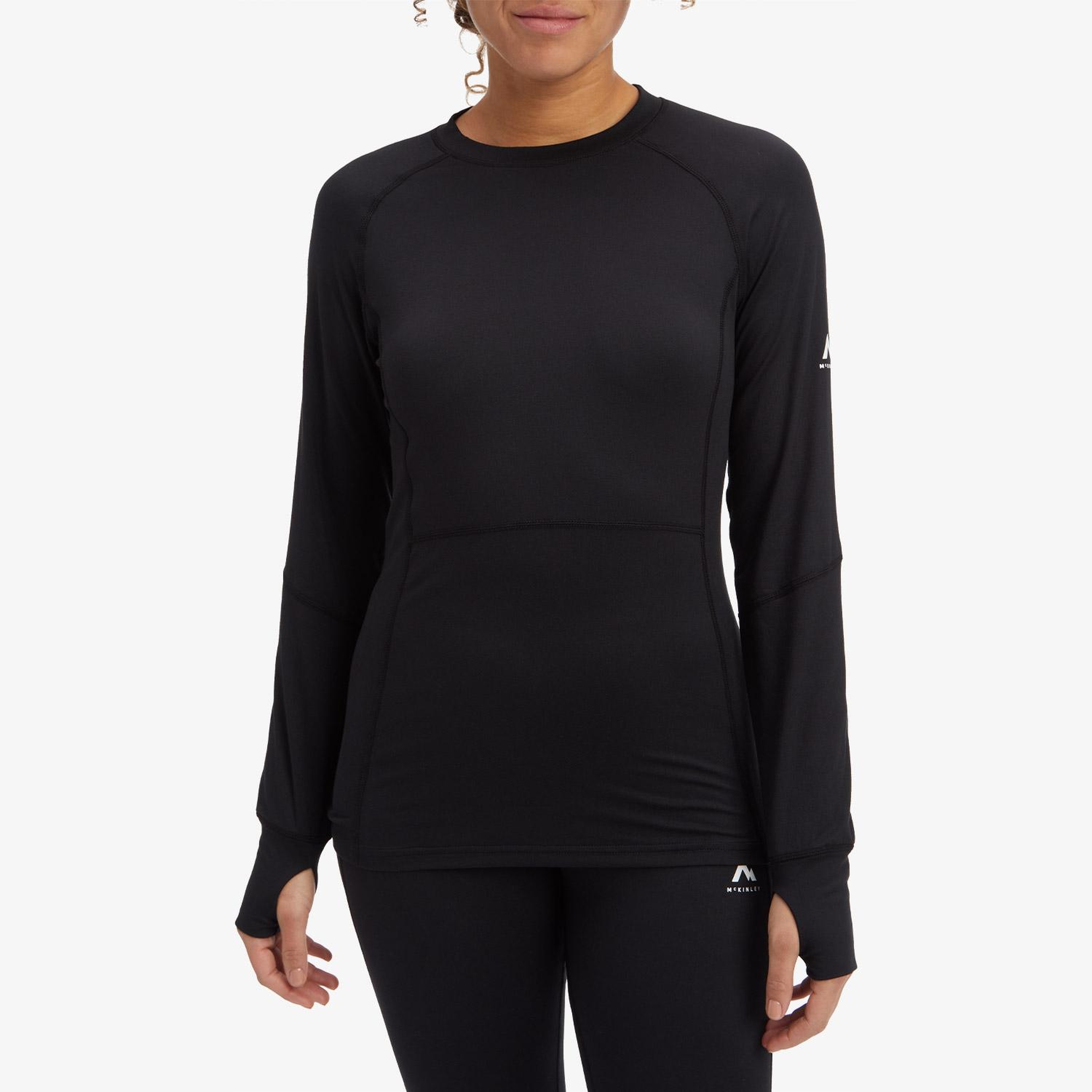 McKinley Disa II Kadın Siyah  Sweatshirt