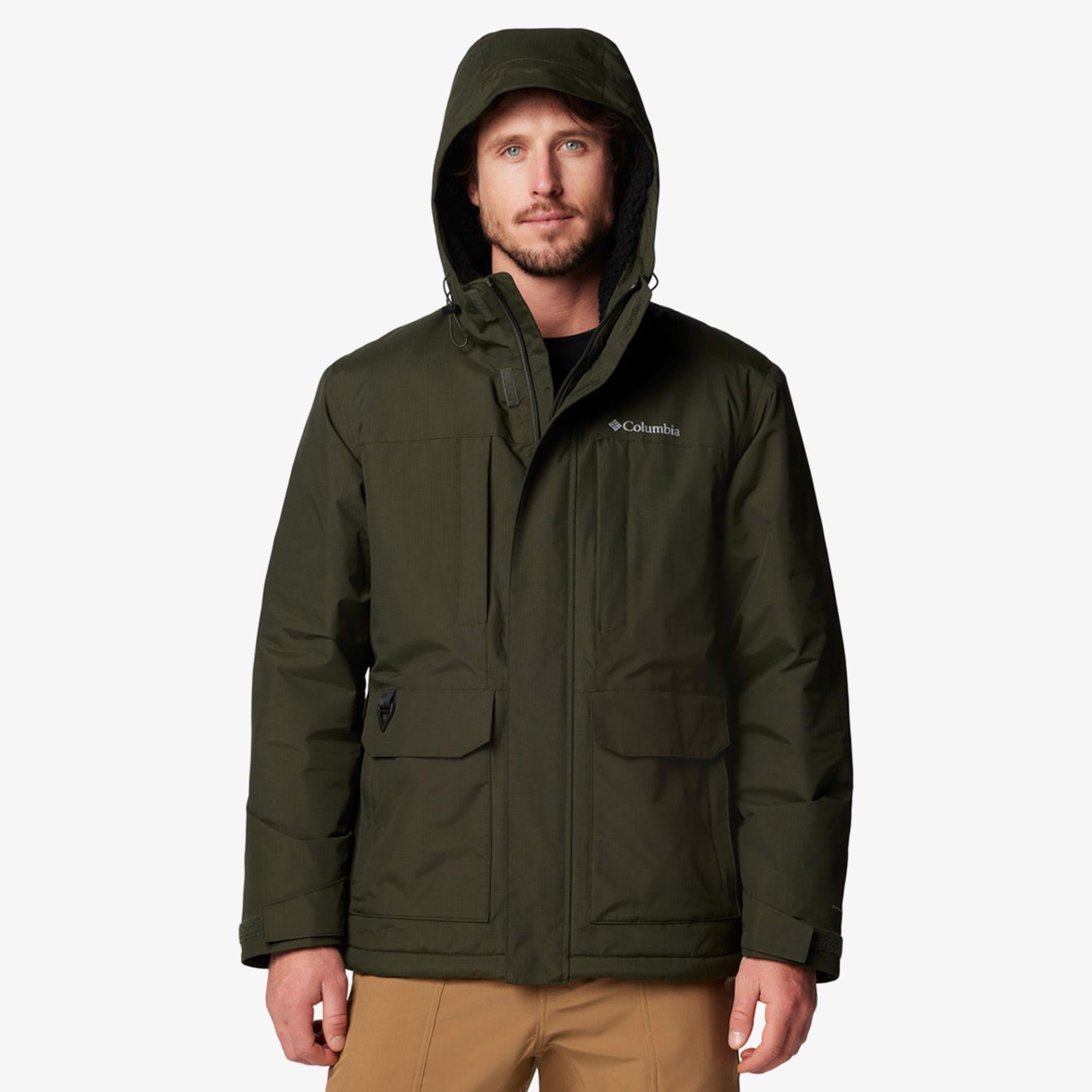 Columbia Landroamer Sherpa Lined Erkek Koyu Yeşil Mont