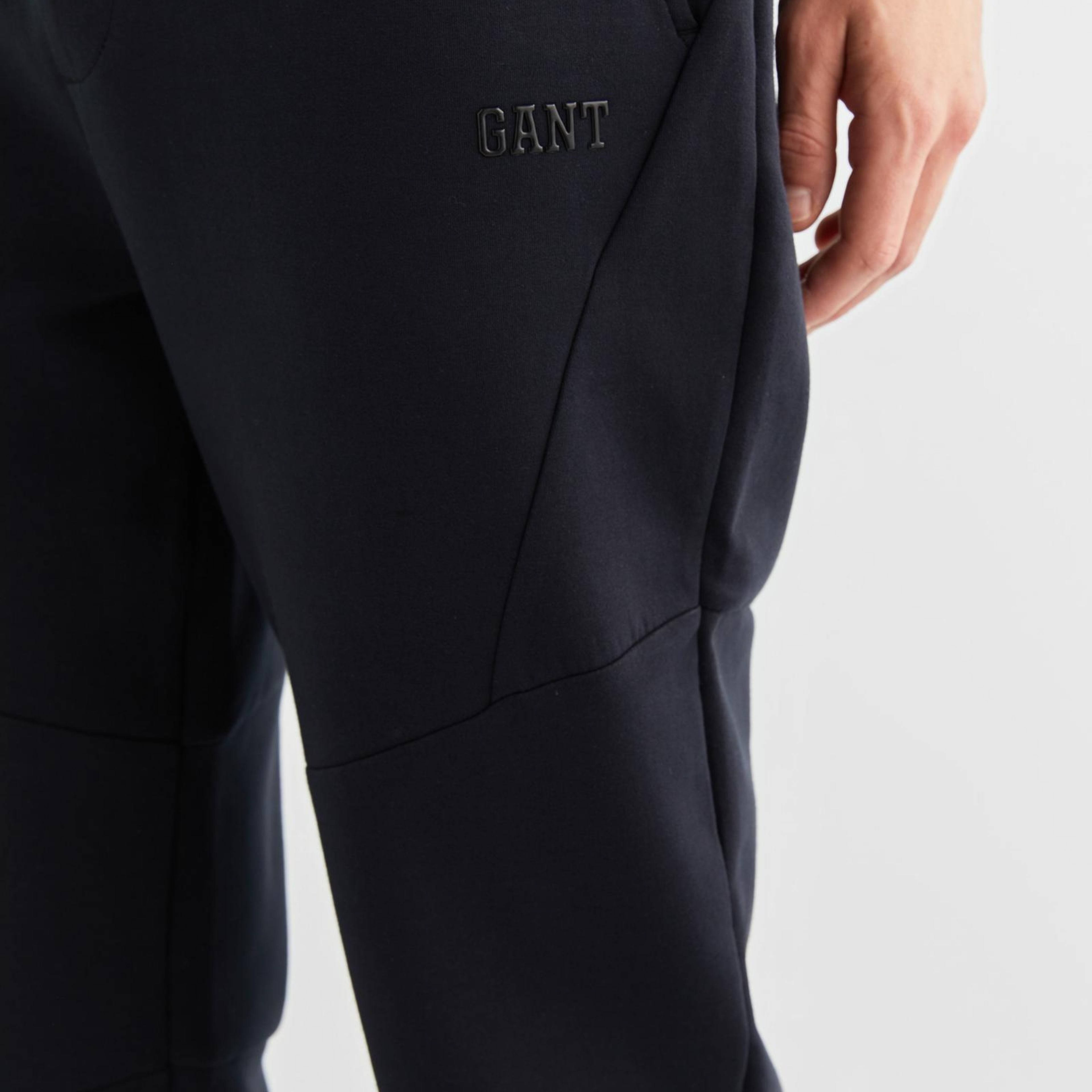 GANT Erkek Siyah Regular Fit Eşofman Altı