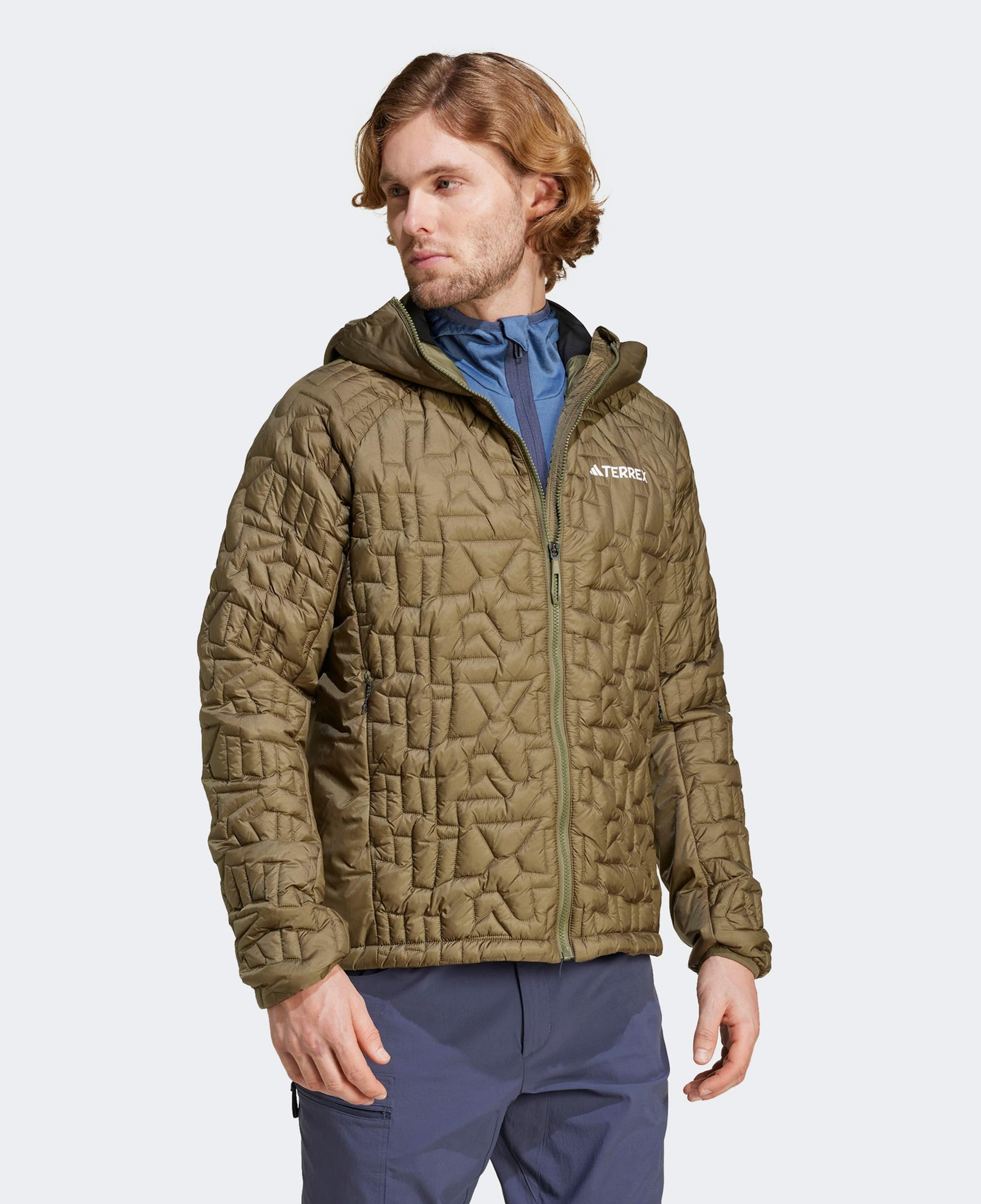 Adidas Xperior Prima Loft Erkek Yeşil Mont