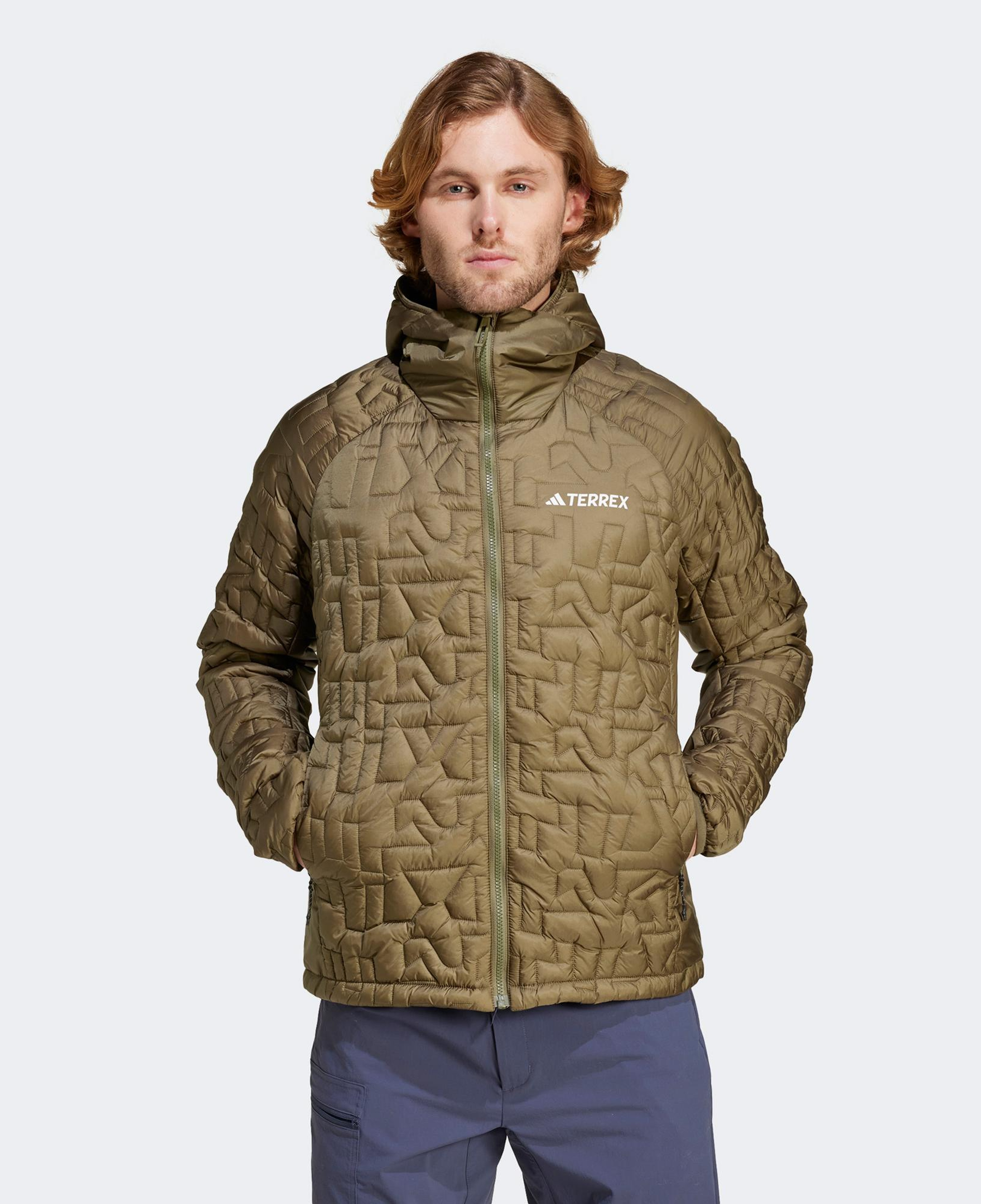 Adidas Xperior Prima Loft Erkek Yeşil Mont