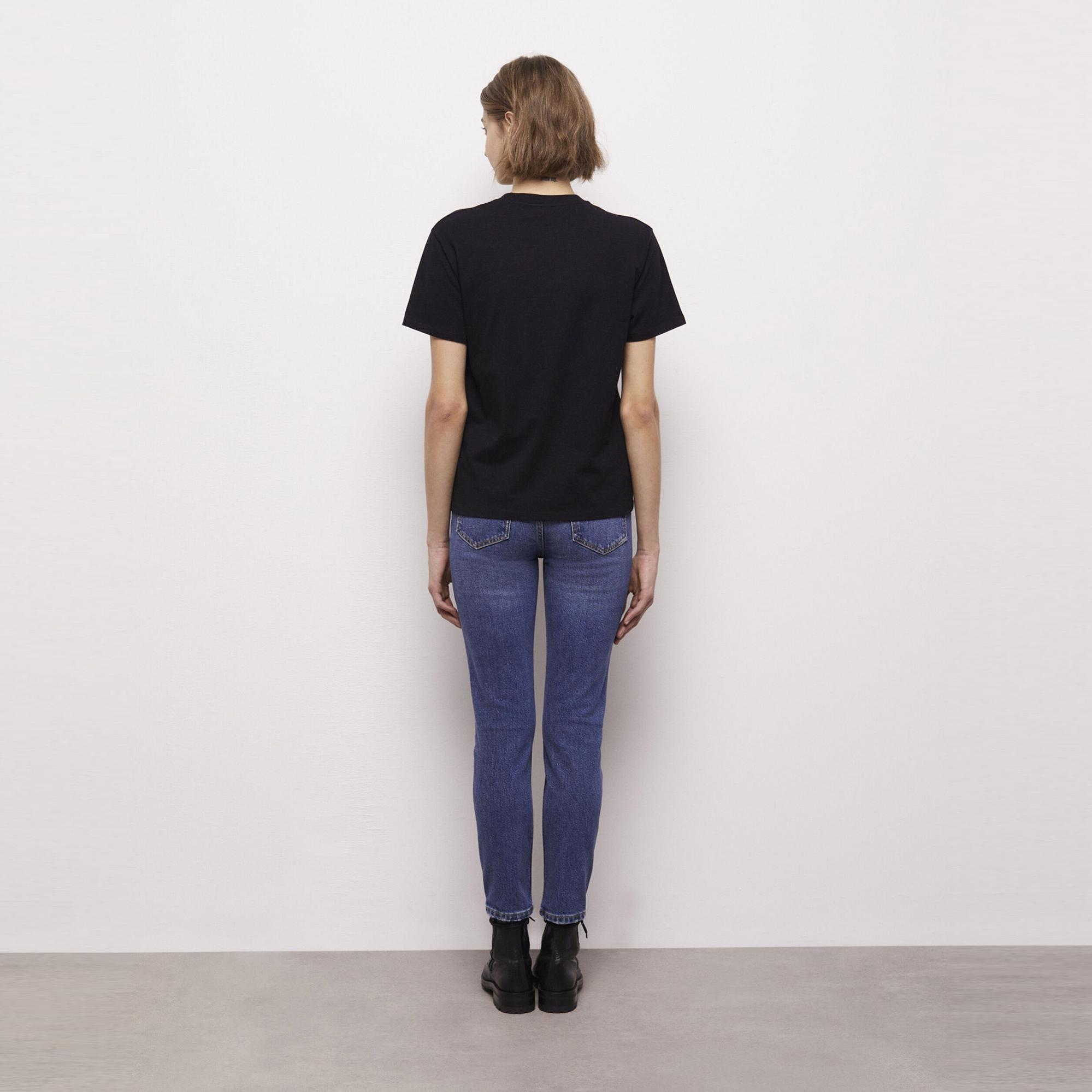 The Kooples Kadın Siyah T-Shirt