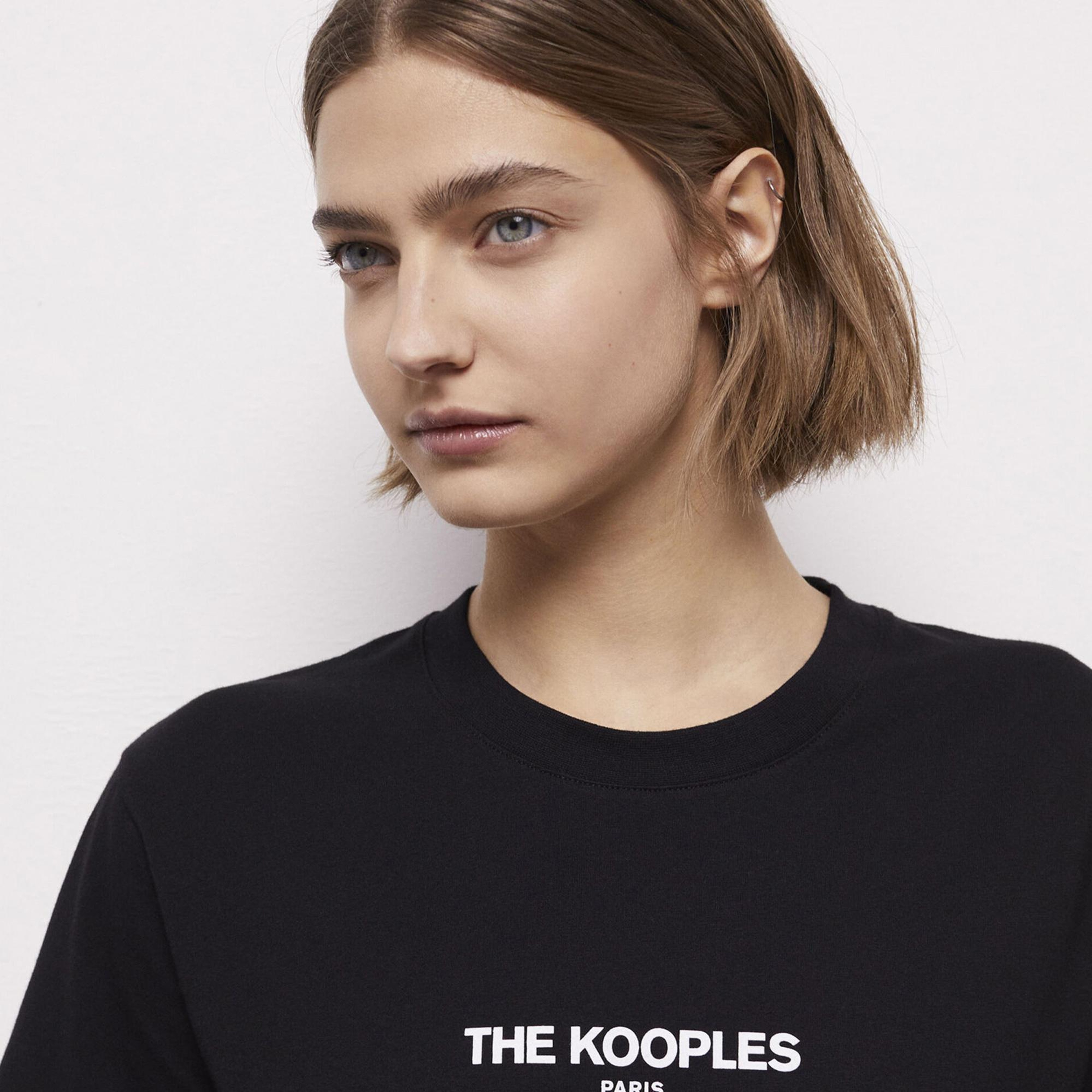 The Kooples Kadın Siyah T-Shirt