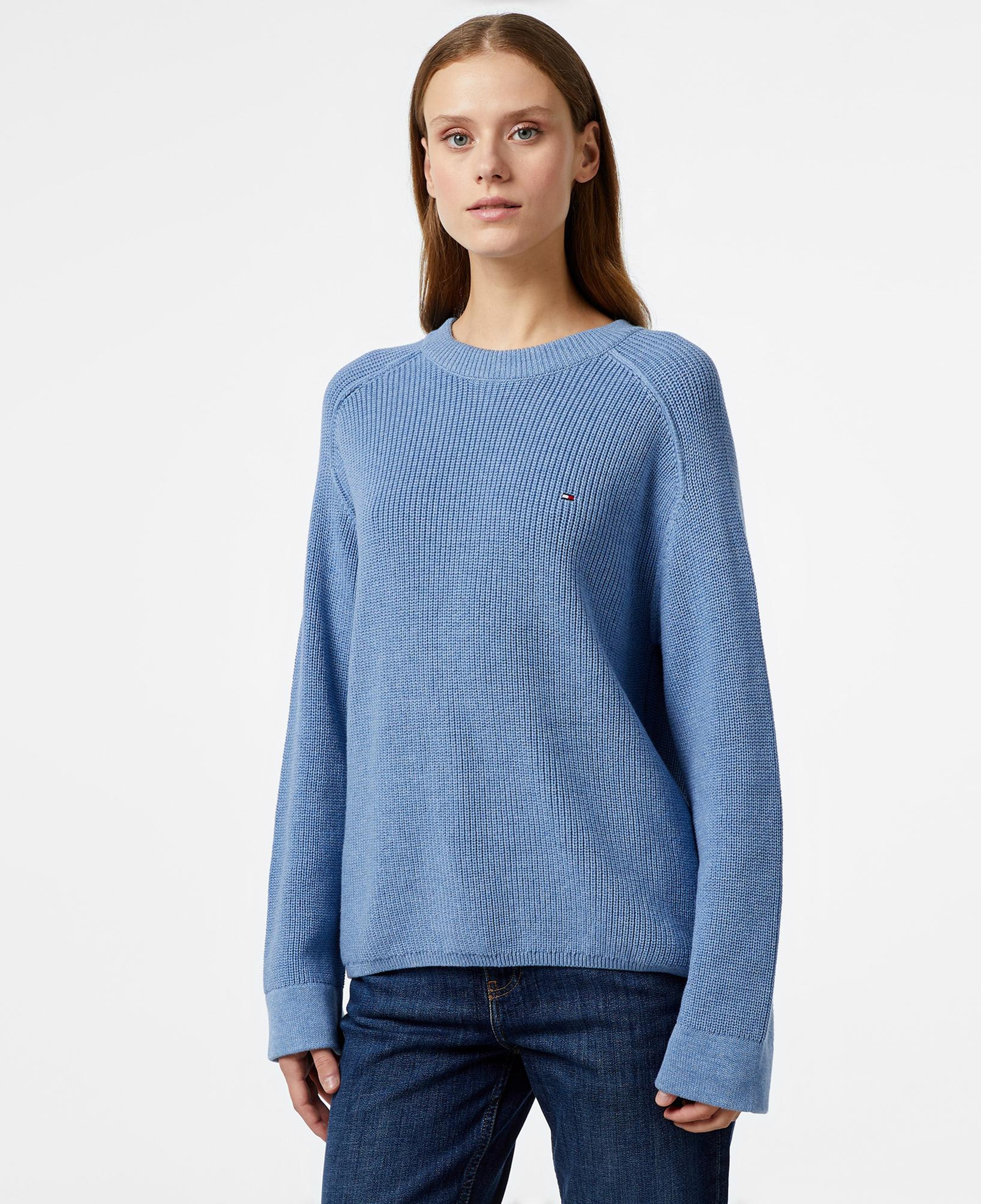 Tommy Hilfiger Cardi Stitch Kadın Lacivert Hırka