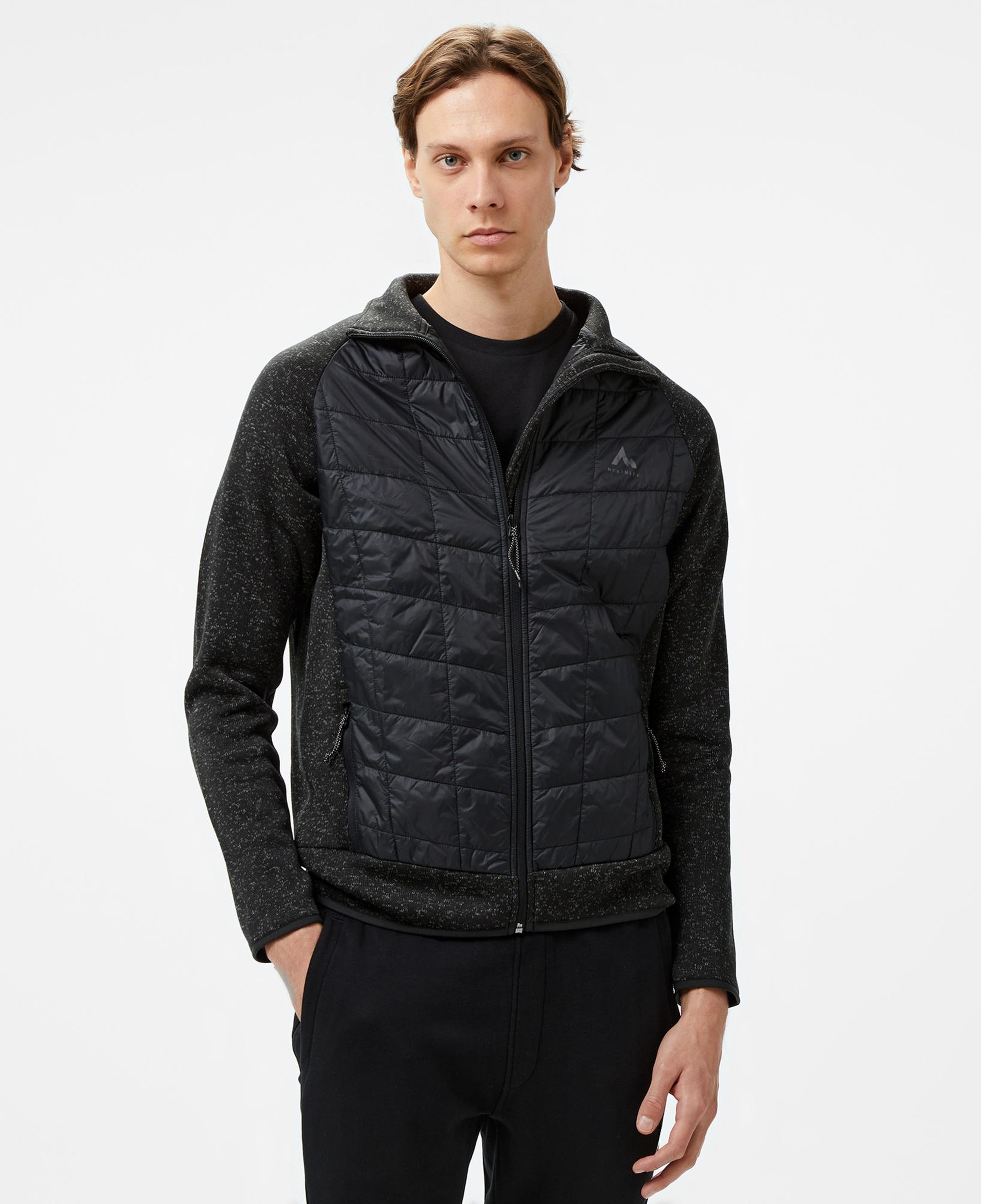 McKinley Skeena II Hyb Erkek Gri Outdoor Ceket