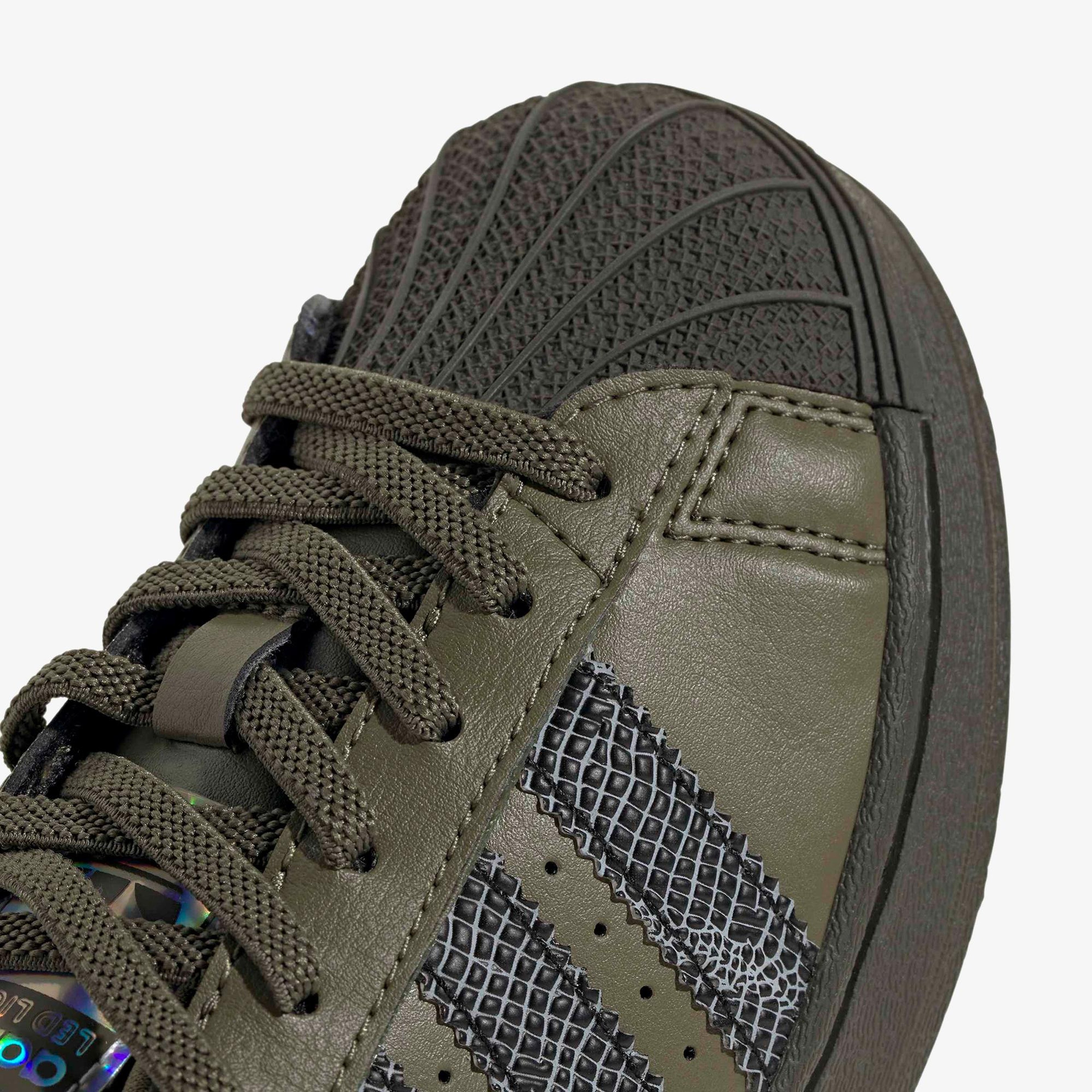 adidas Superstar Led Lights Comfort El Çocuk Yeşil Spor Ayakkabı