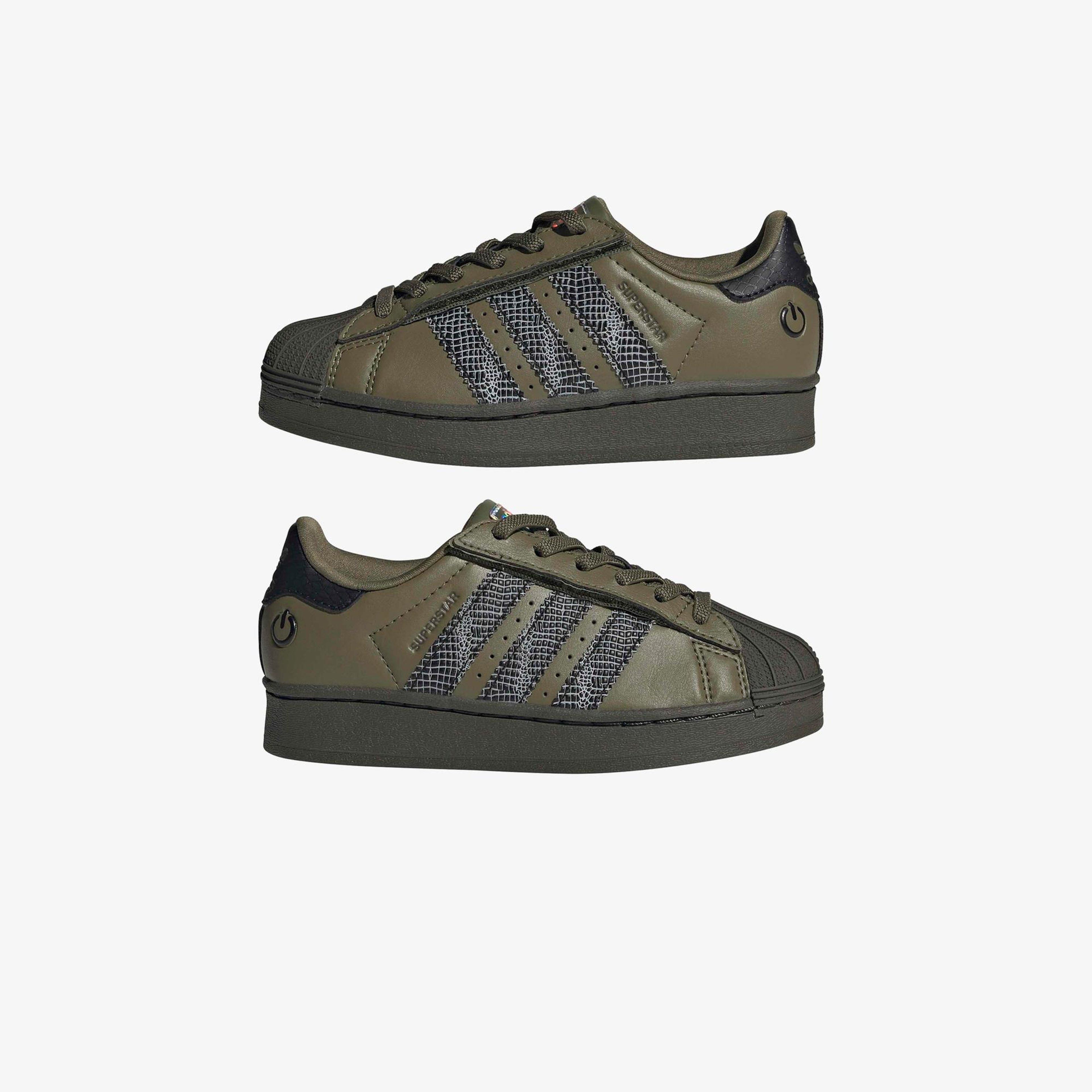 adidas Superstar Led Lights Comfort El Çocuk Yeşil Spor Ayakkabı