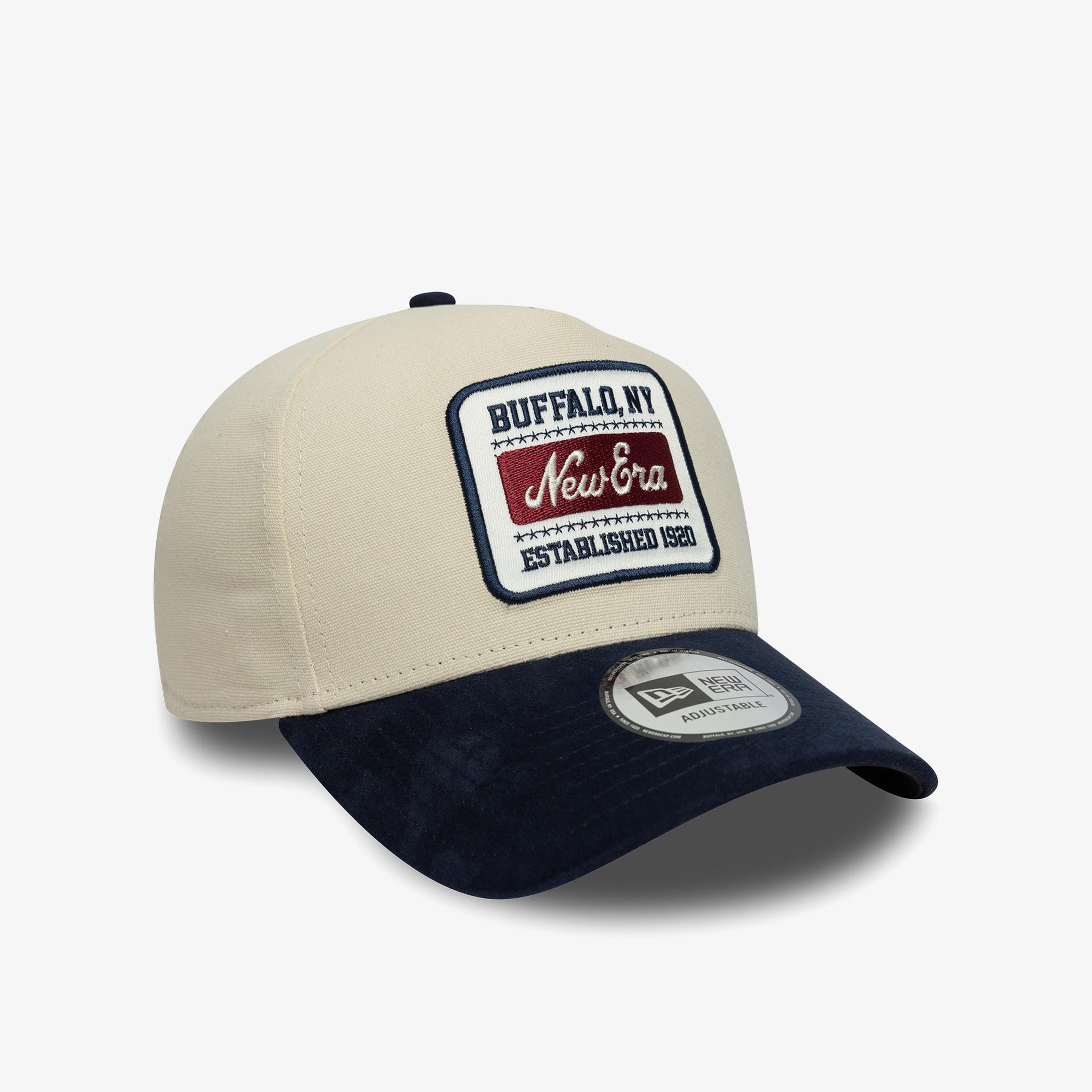 New Era Ne Patch Suede Eframe Unisex Bej Şapka