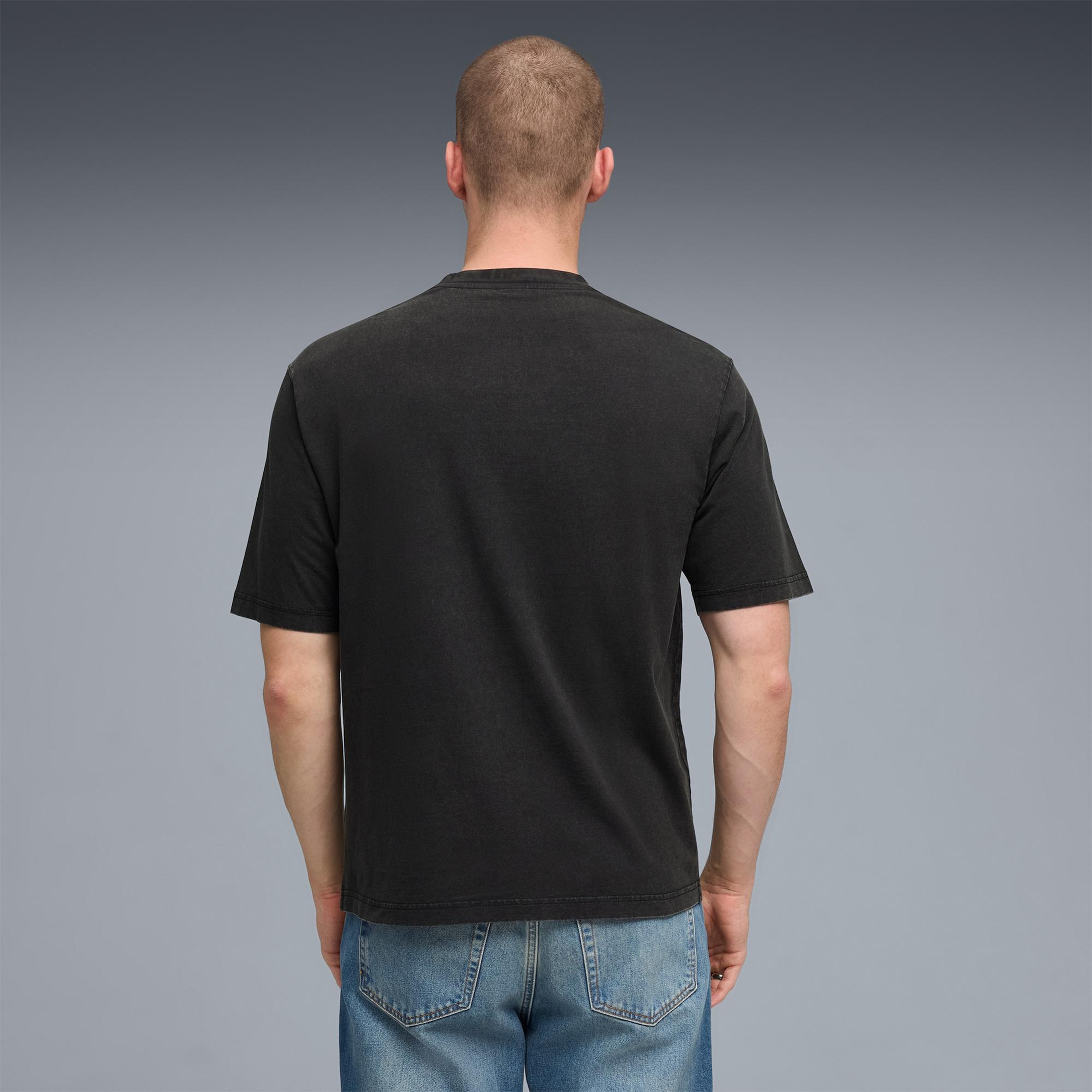 Puma Graphic  Erkek Siyah T-Shirt