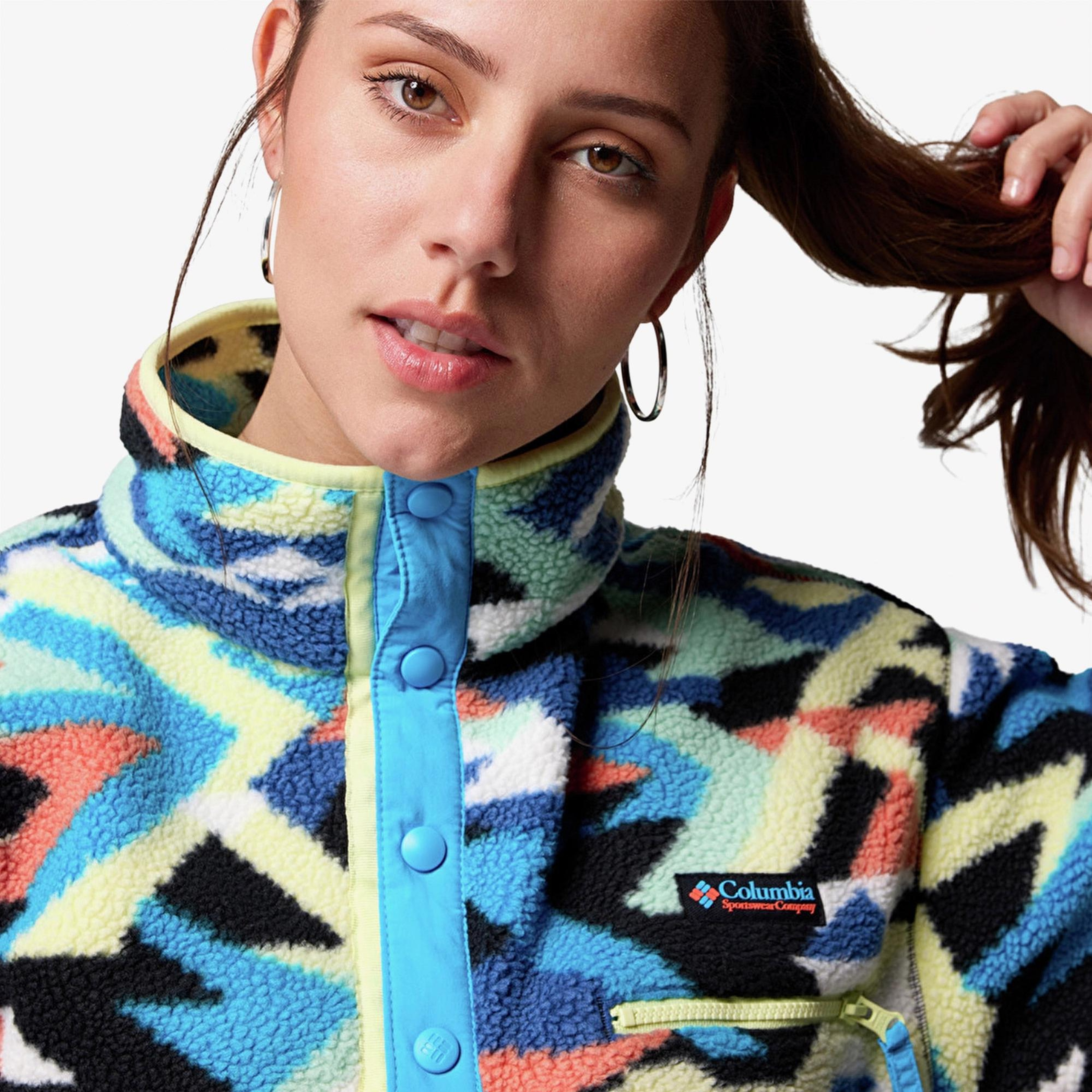 Columbia Helvetia II Kadın Mavi Sweatshirt