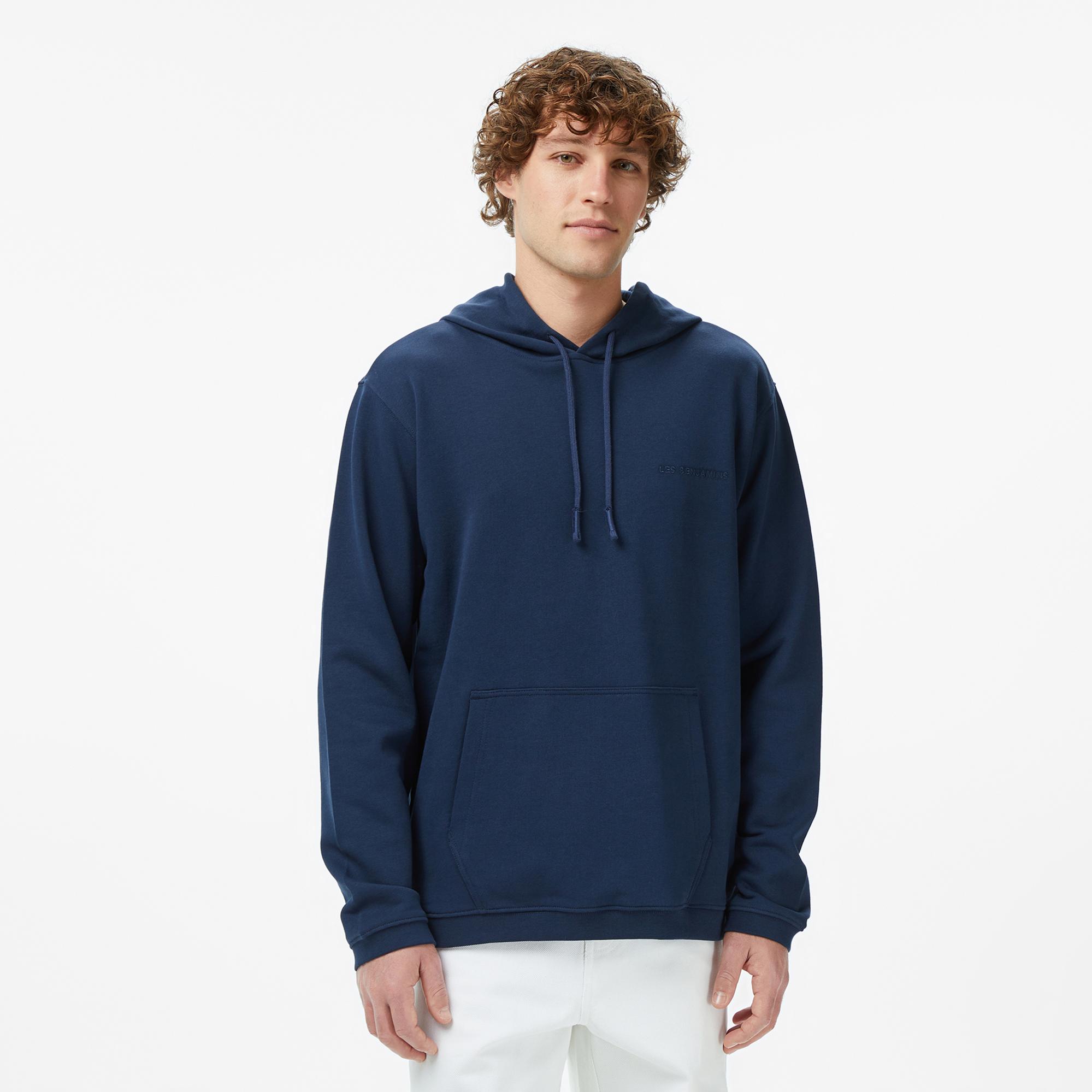 Les Benjamins Essentials 309 Erkek lacivert Sweatshirt