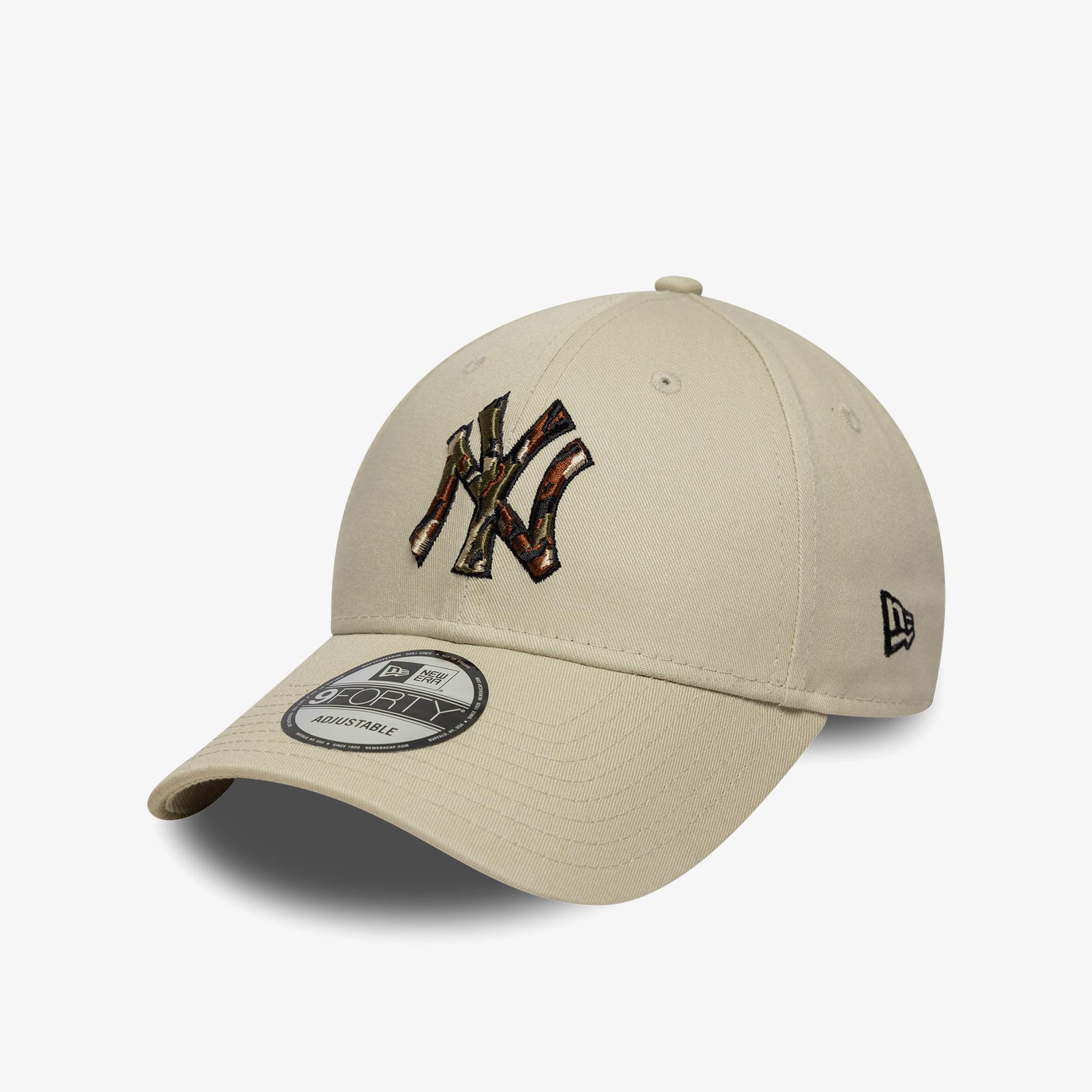 New Era Outline Camo 9Forty Neyyan Unisex Bej Şapka