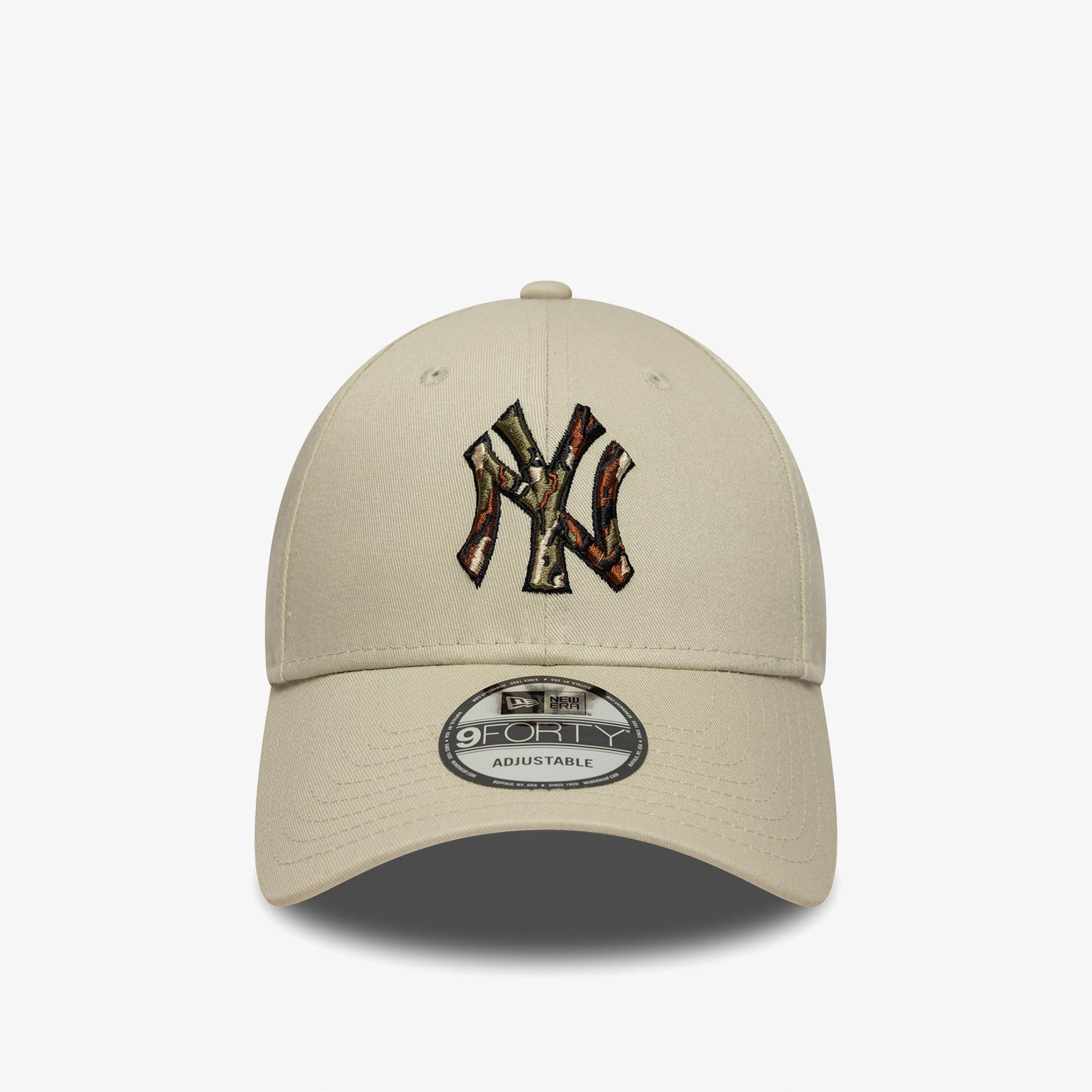 New Era Outline Camo 9Forty Neyyan Unisex Bej Şapka