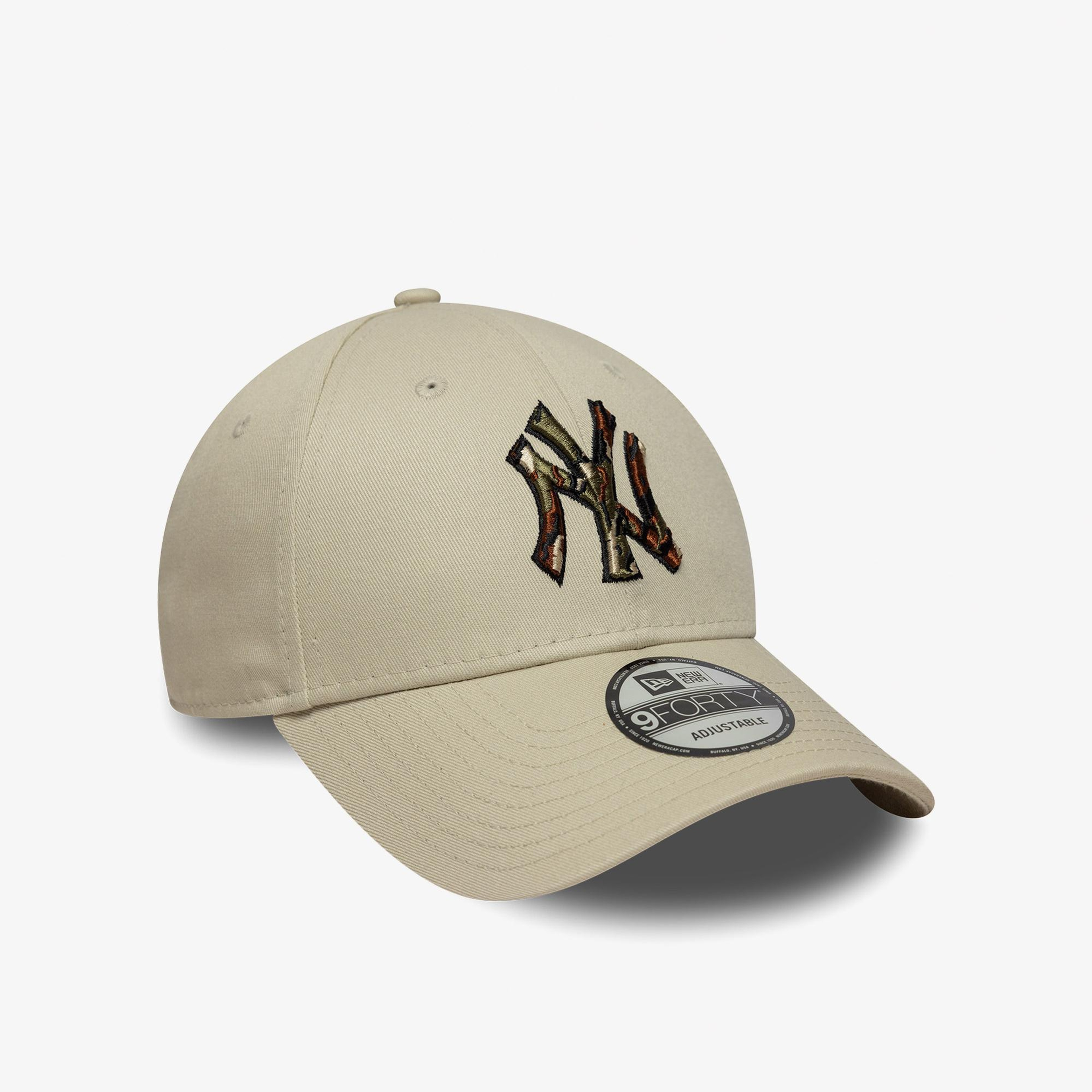 New Era Outline Camo 9Forty Neyyan Unisex Bej Şapka