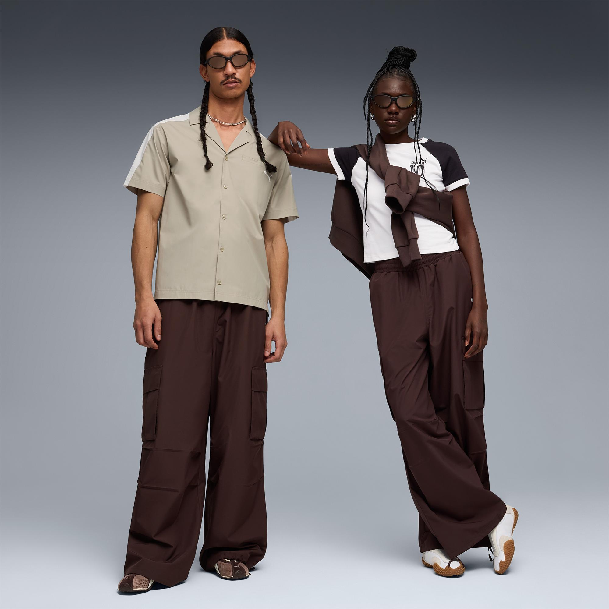 Puma Future Archive Unisex Kahverengi Pantolon