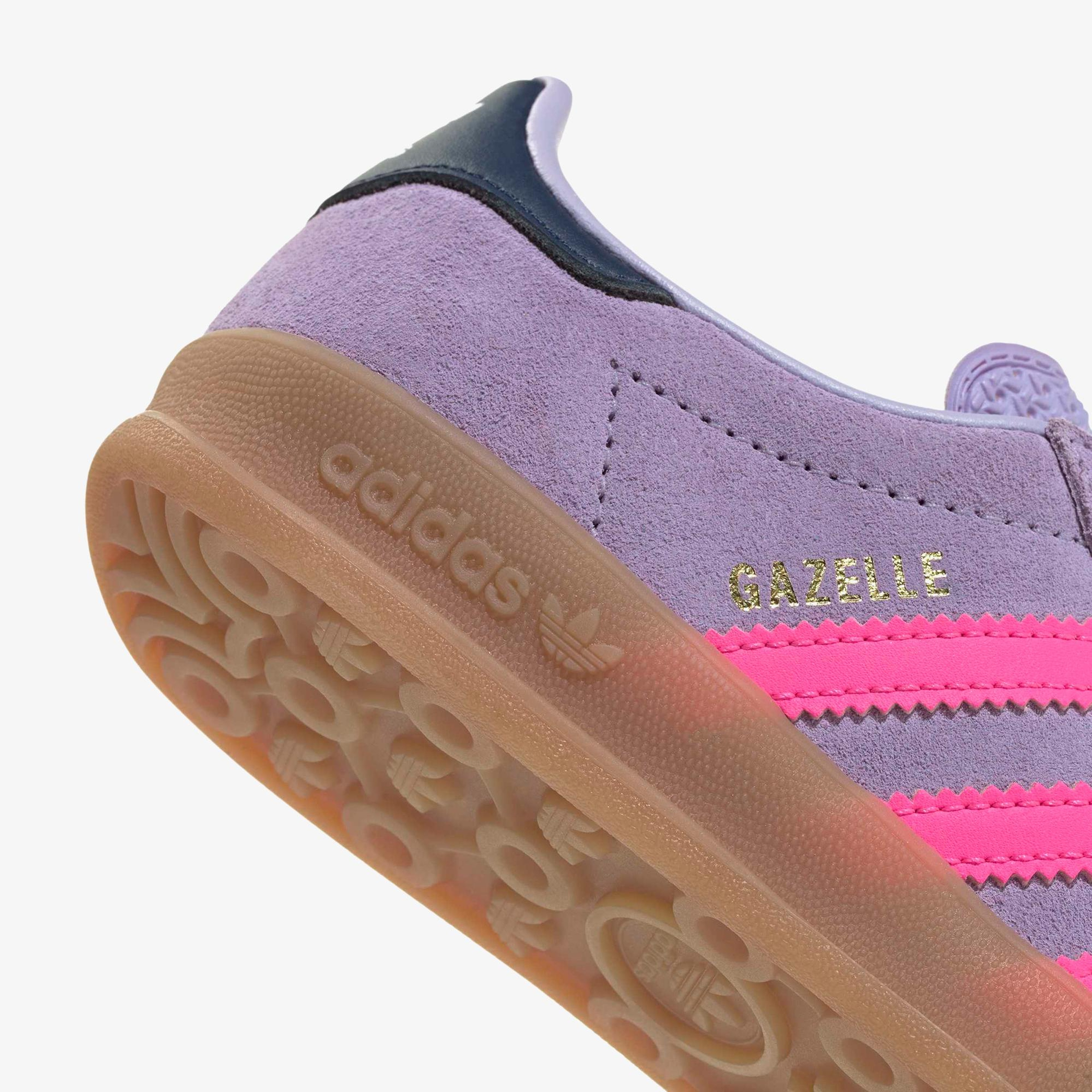 adidas Gazelle Indoor Çocuk Mor Spor Ayakkabı