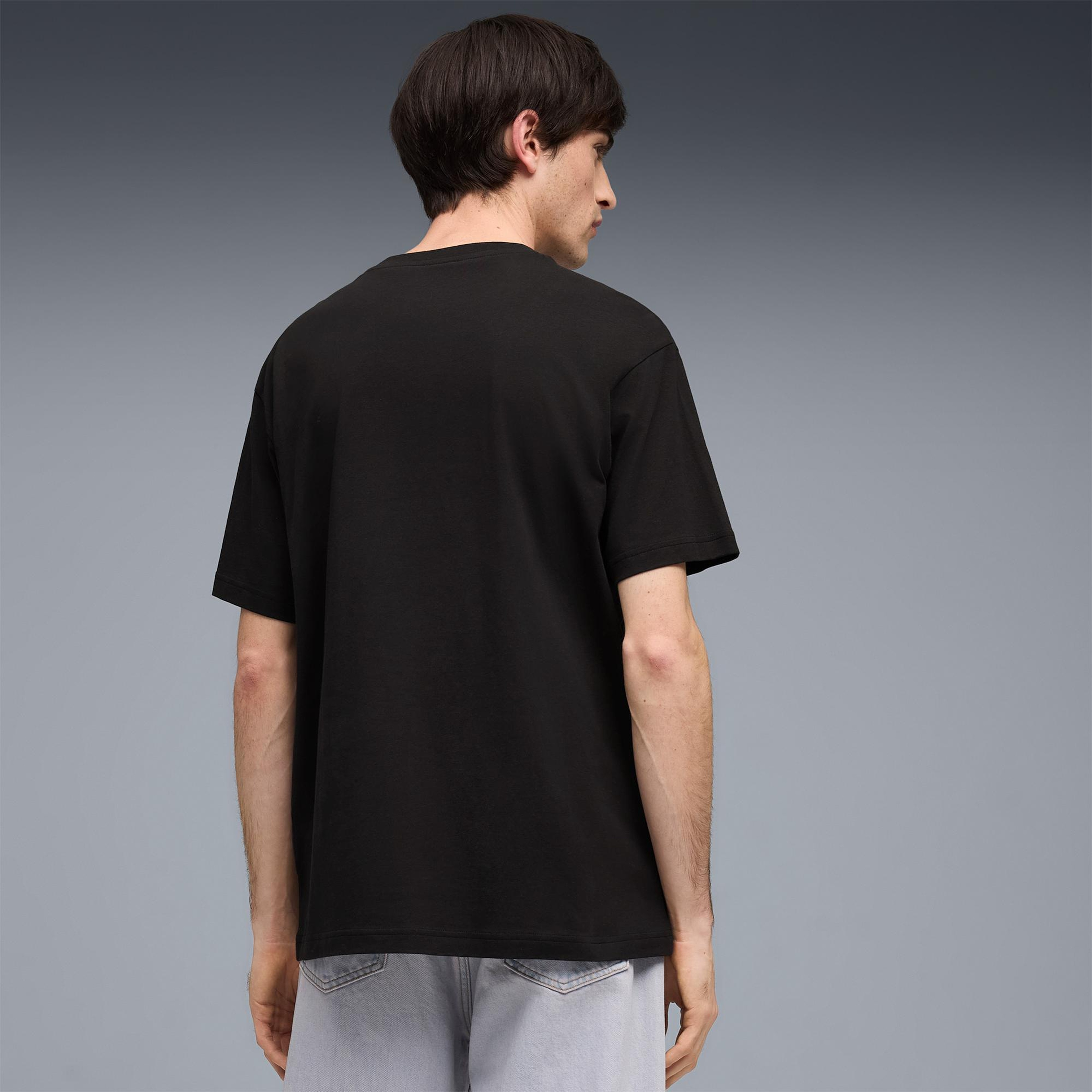 Puma Graphic  Erkek Siyah T-Shirt