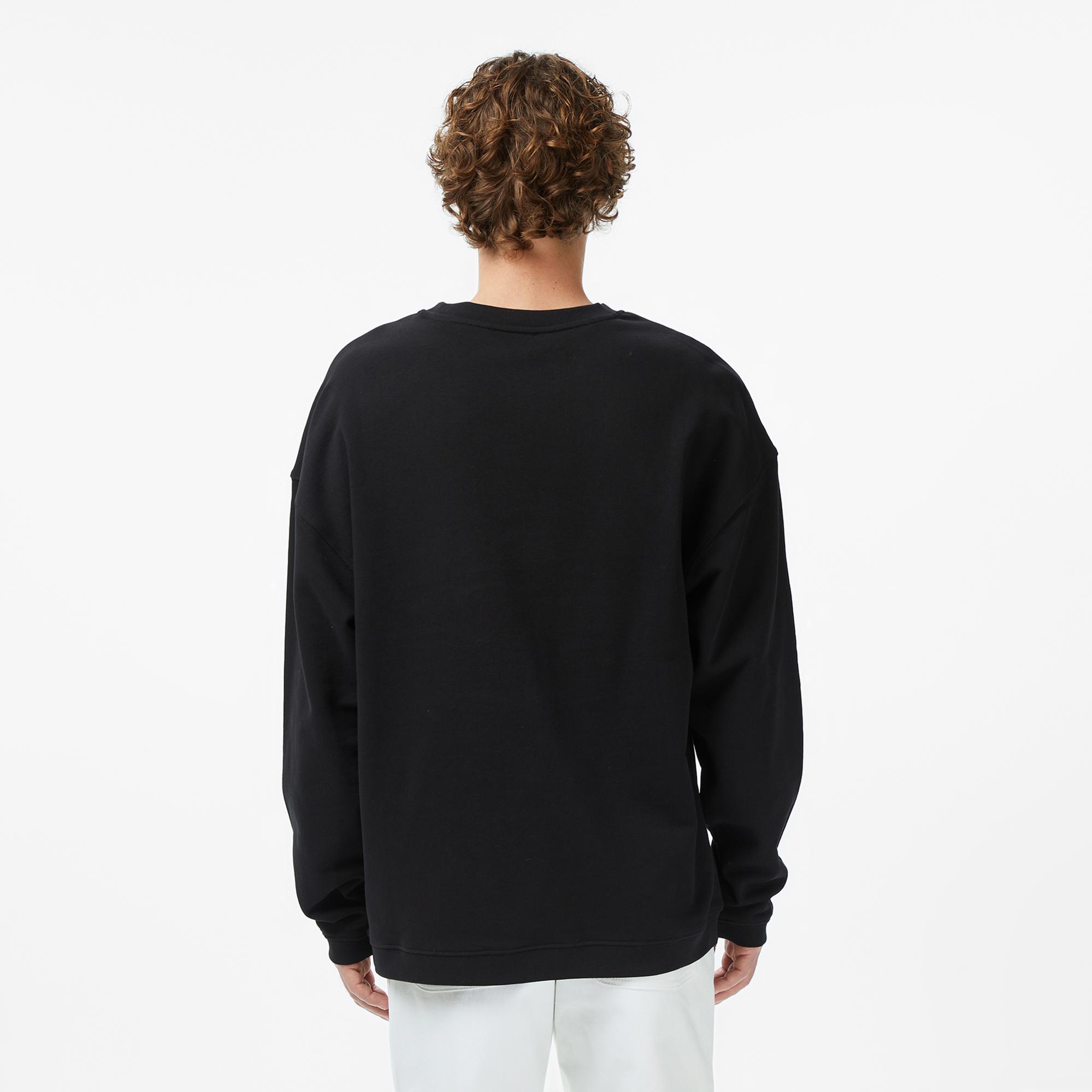 Les Benjamins Essentials 307 Erkek Siyah Sweatshirt