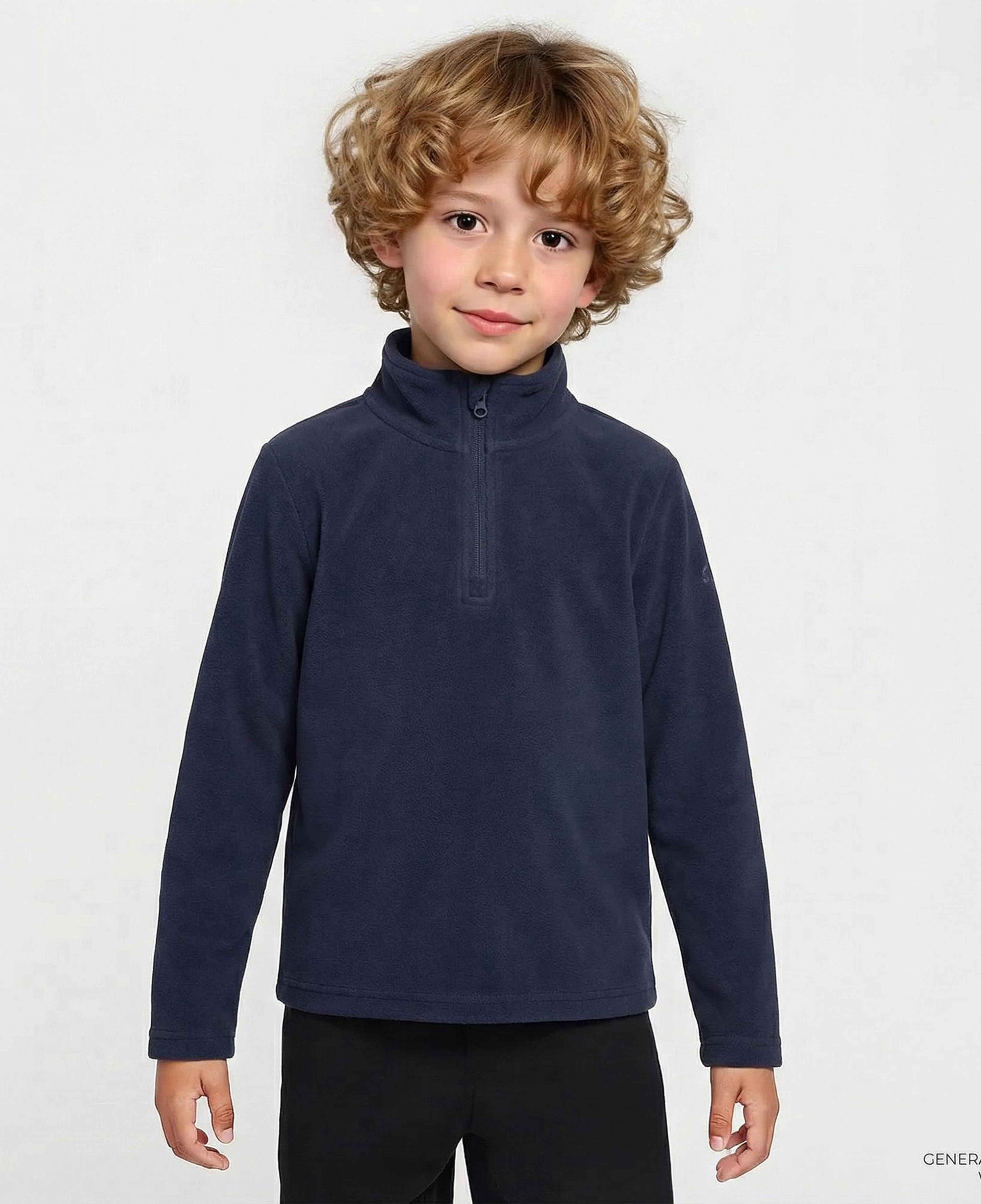 McKinley Amarillo II Çocuk Lacivert Polar Üst