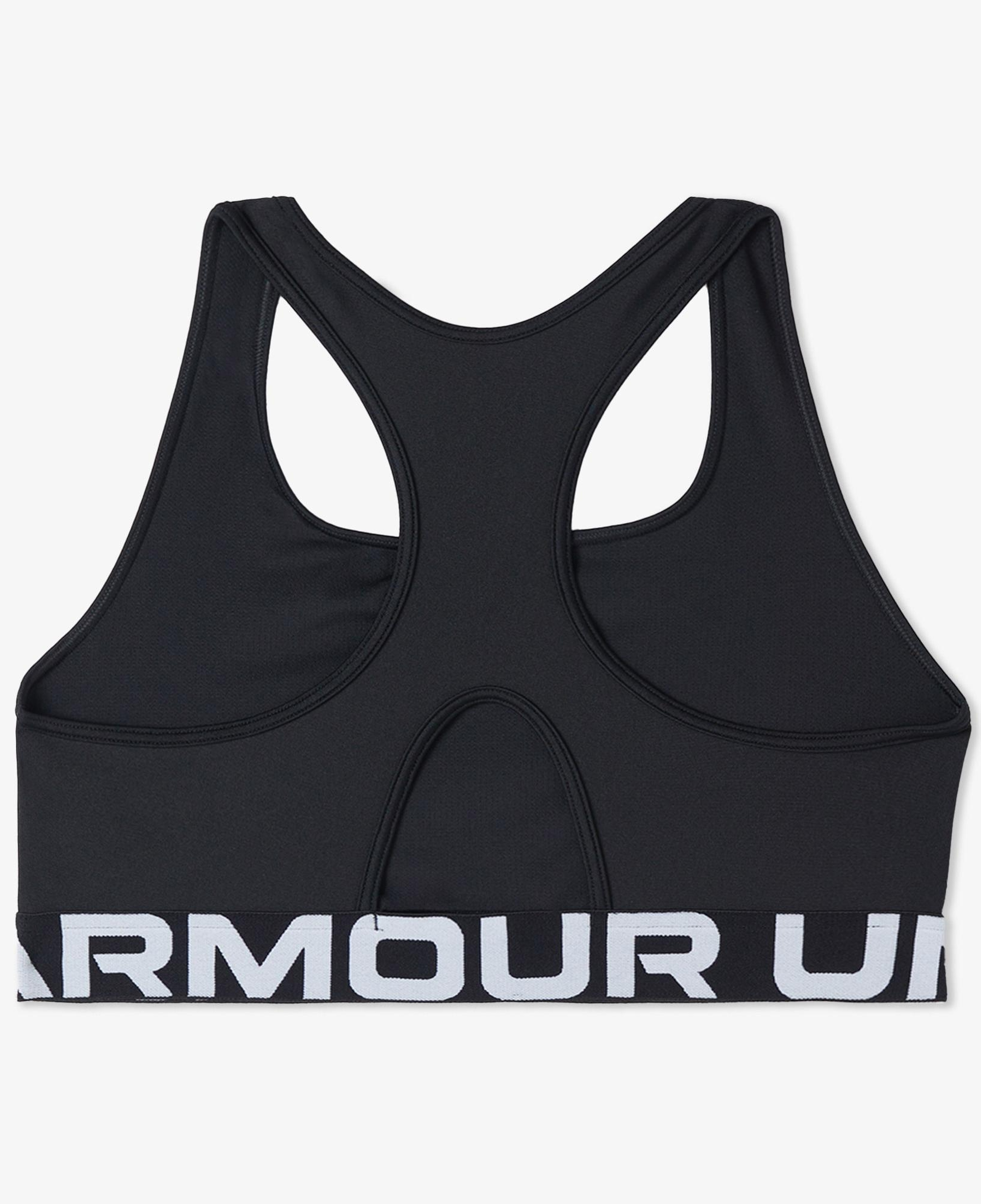 Under Armour Heat Gear Mid Kadın Siyah Antrenman Bra