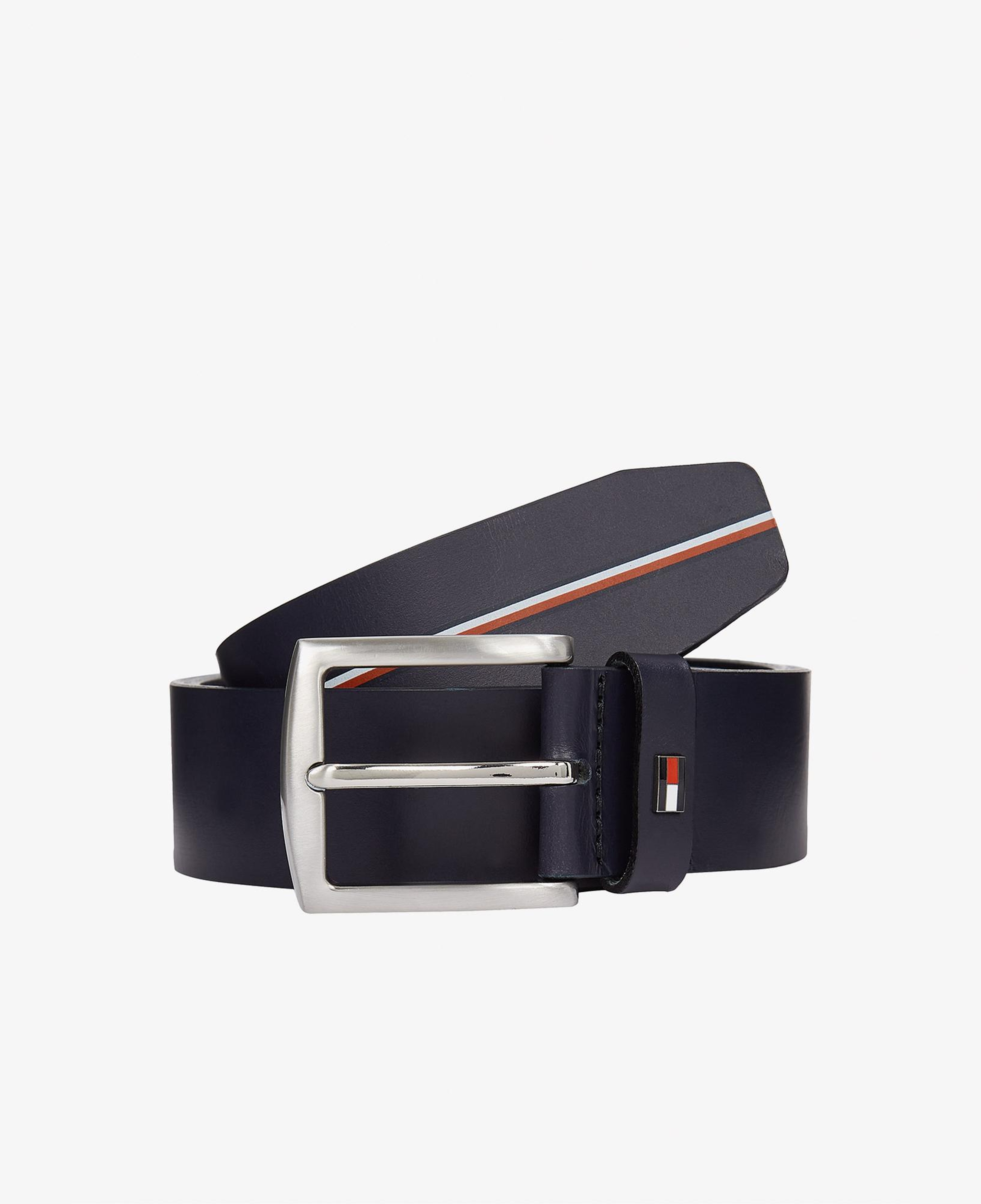 Tommy Hilfiger Erkek Mavi Kemer