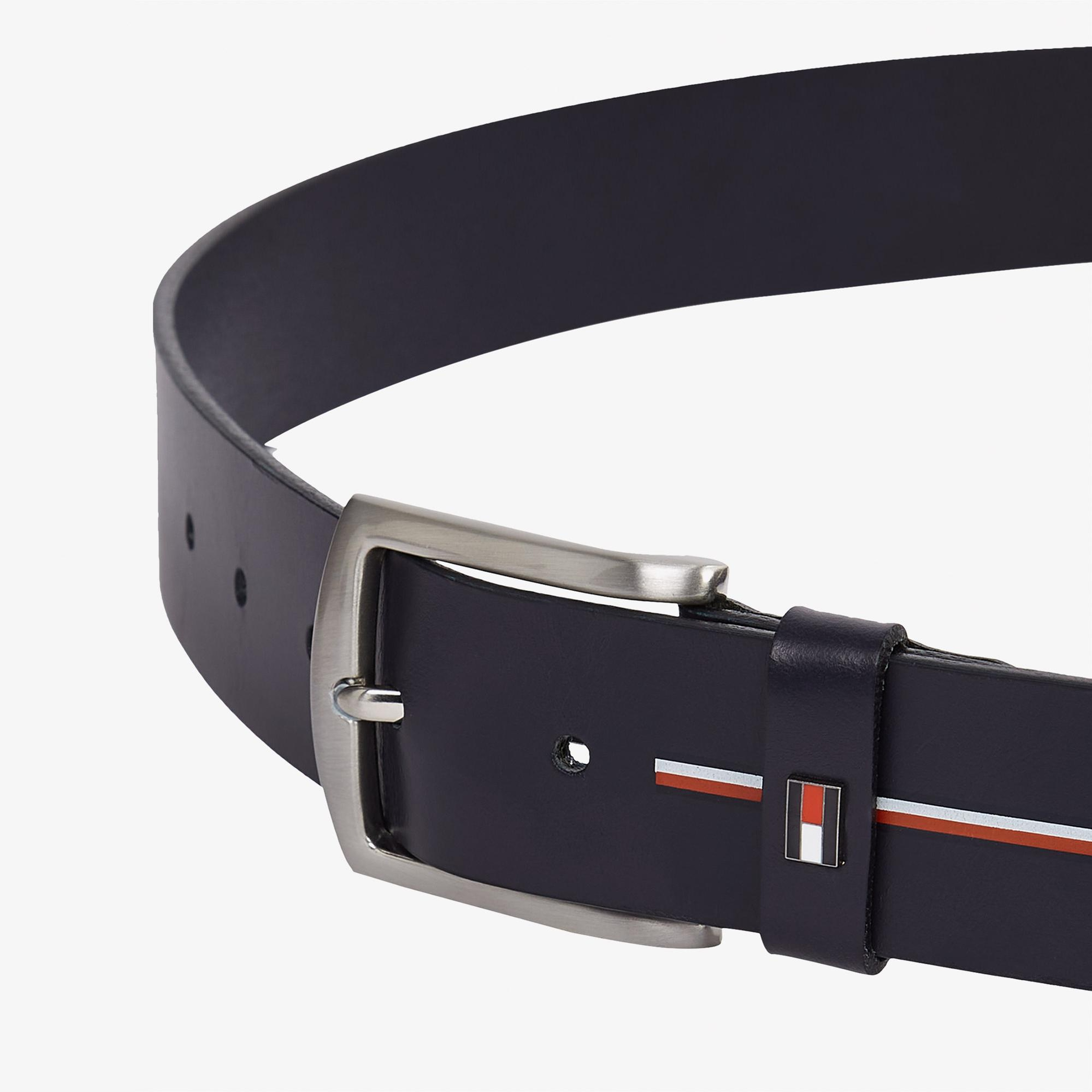 Tommy Hilfiger Erkek Mavi Kemer