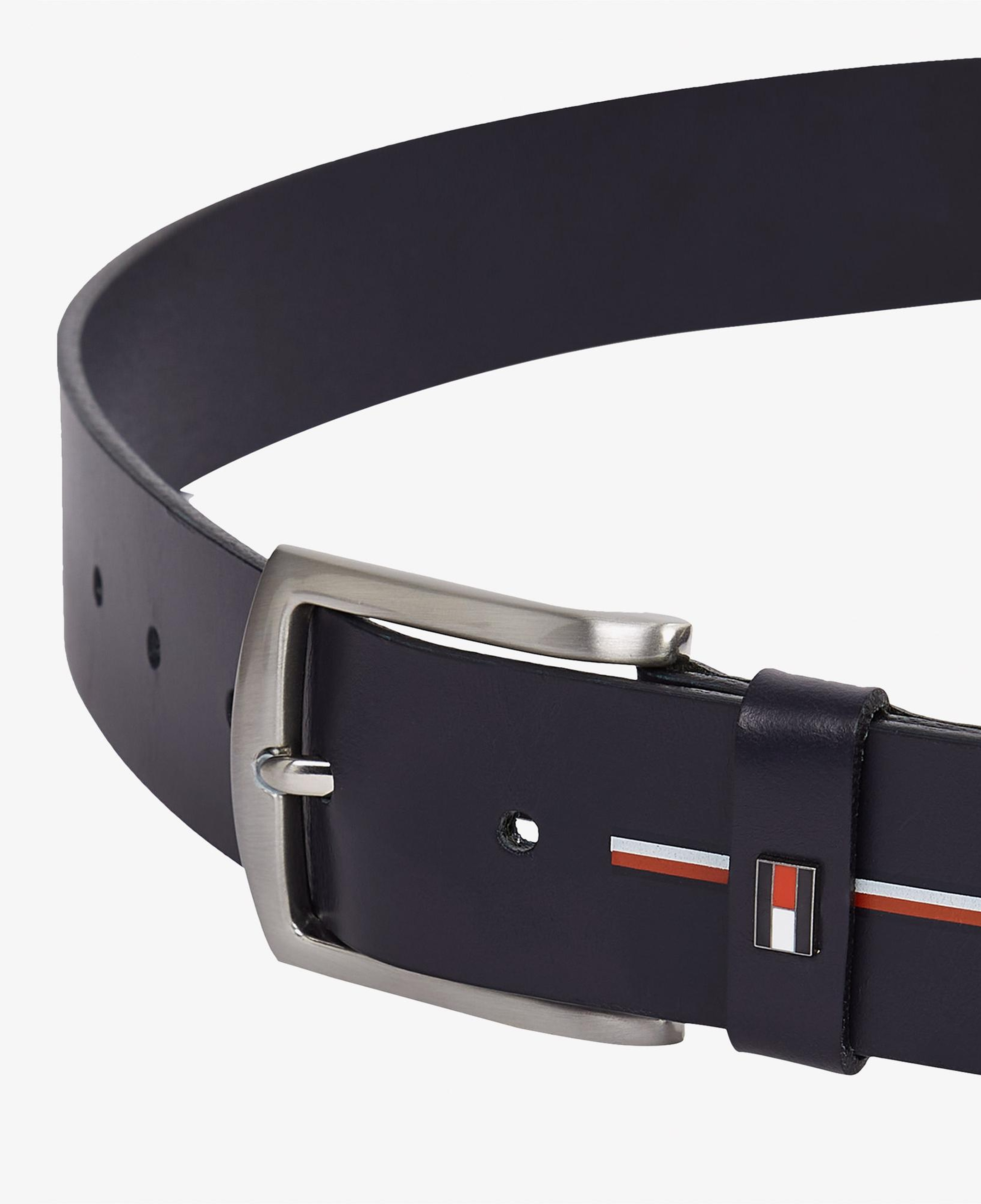 Tommy Hilfiger Erkek Mavi Kemer