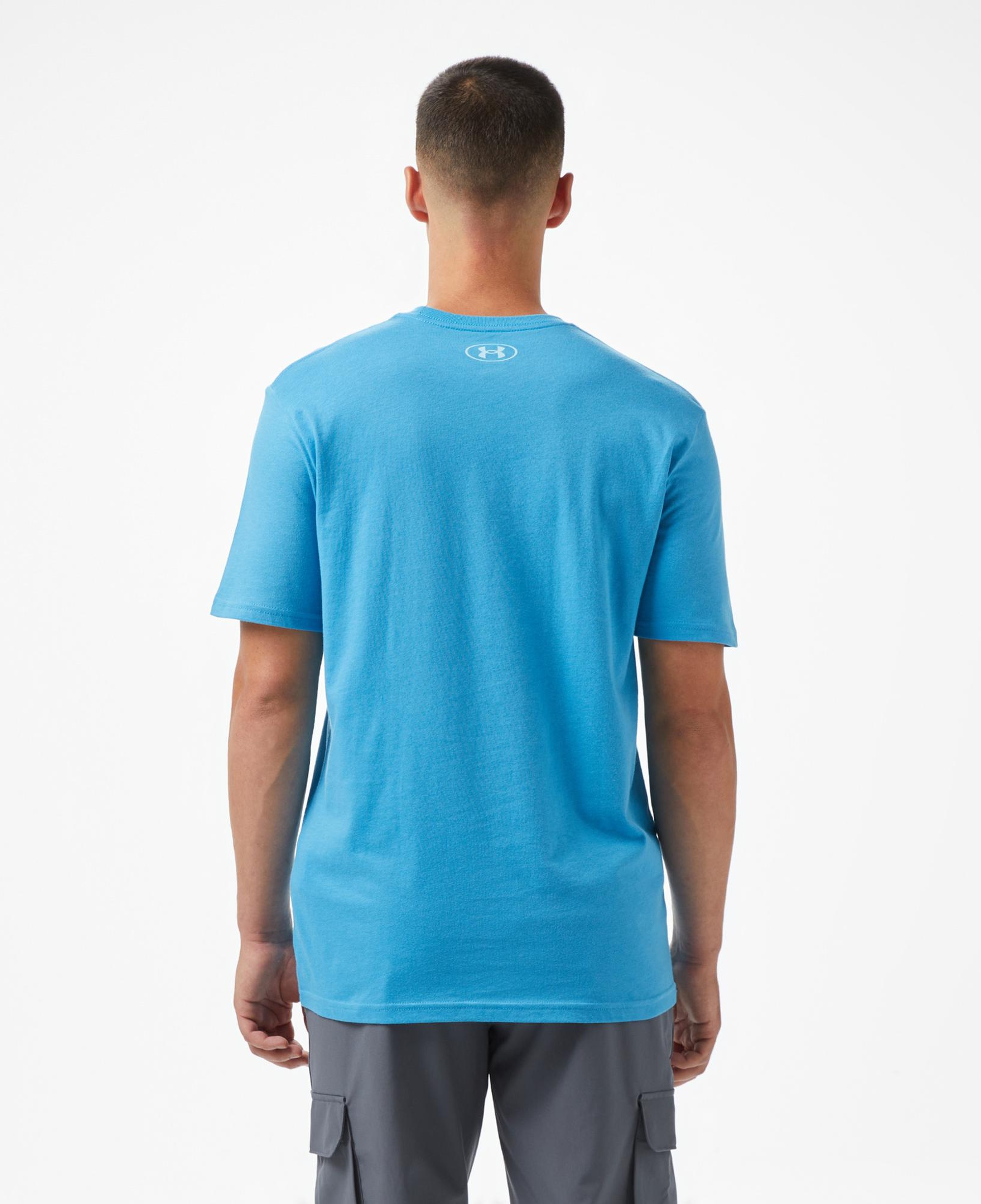 Under Armour Gl Foundation Update Ss Erkek Mavi T-Shirt