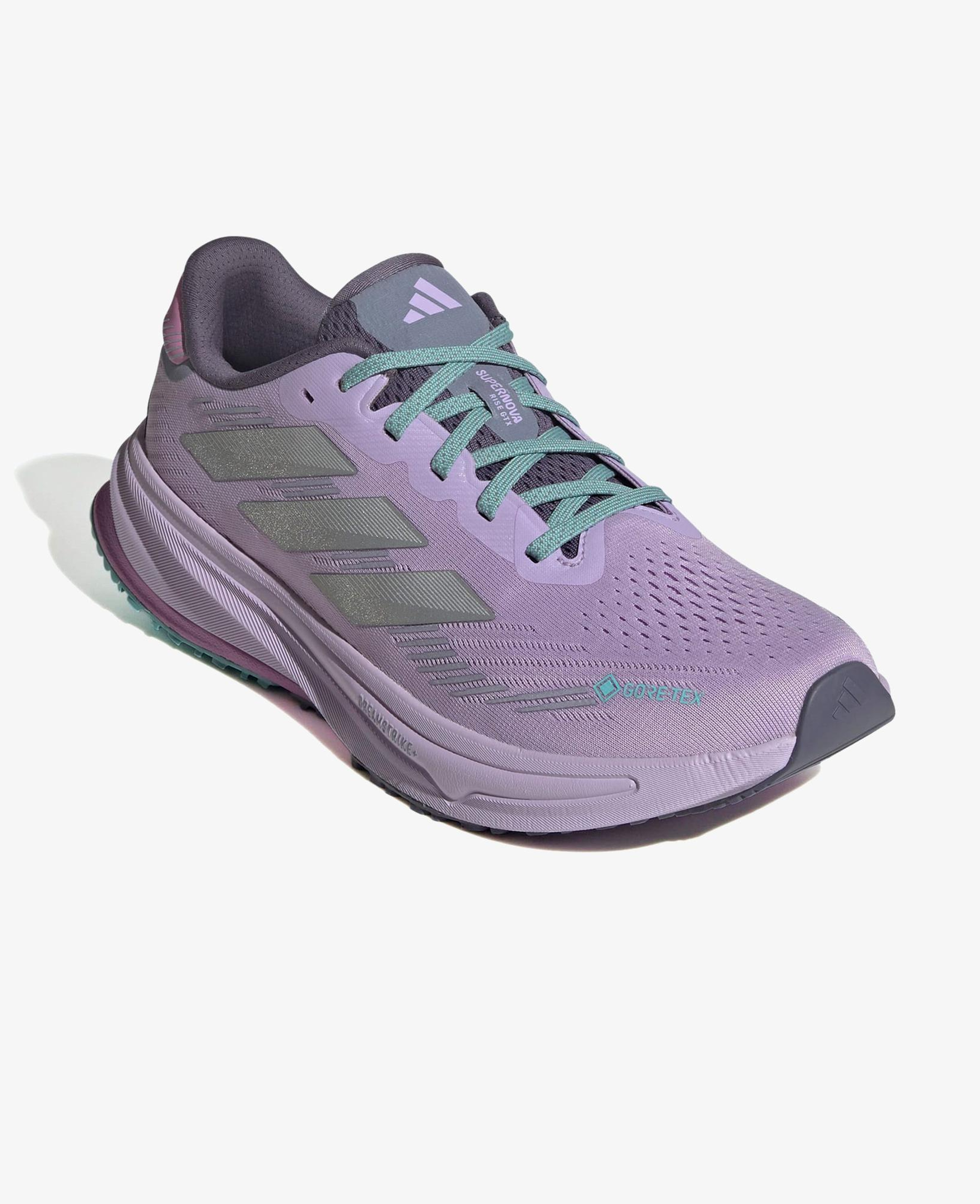 adidas Supernova Rise Gore-Tex Kadın Mor Koşu Ayakkabısı