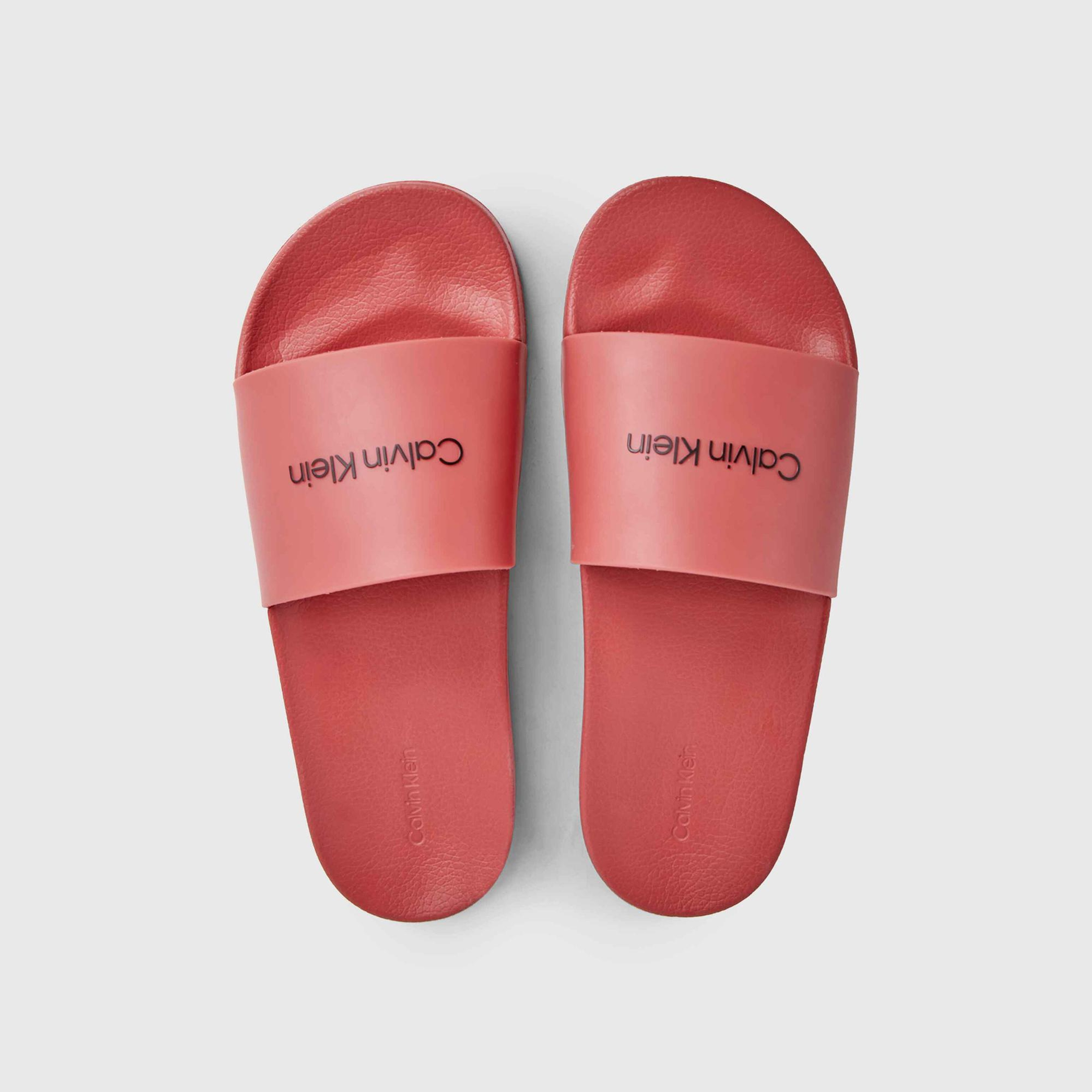 Calvin Klein Core Essential Erkek Kırmızı Terlik