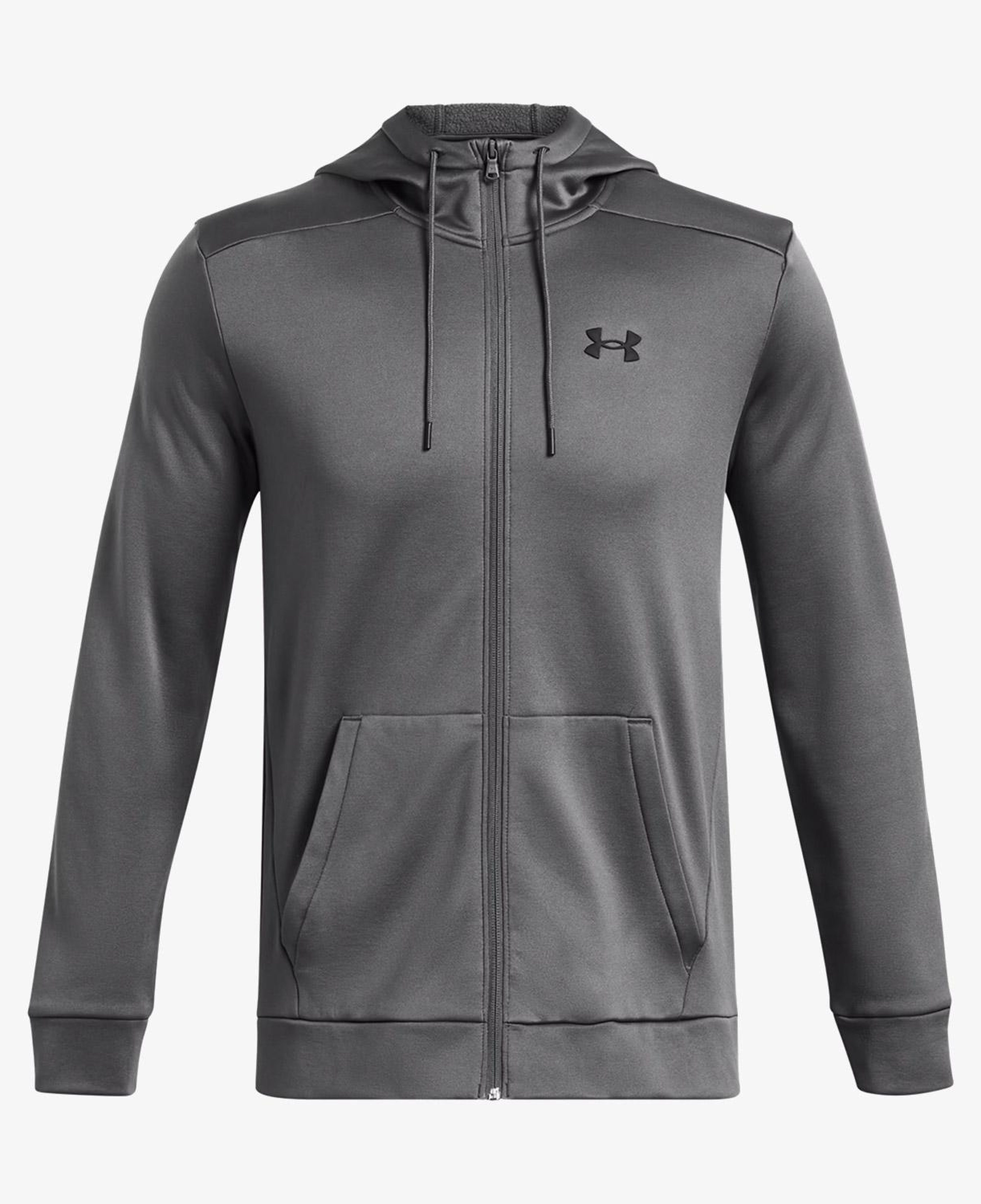 Under Armour Fleece Zipped Erkek Gri Günlük Sweatshirt