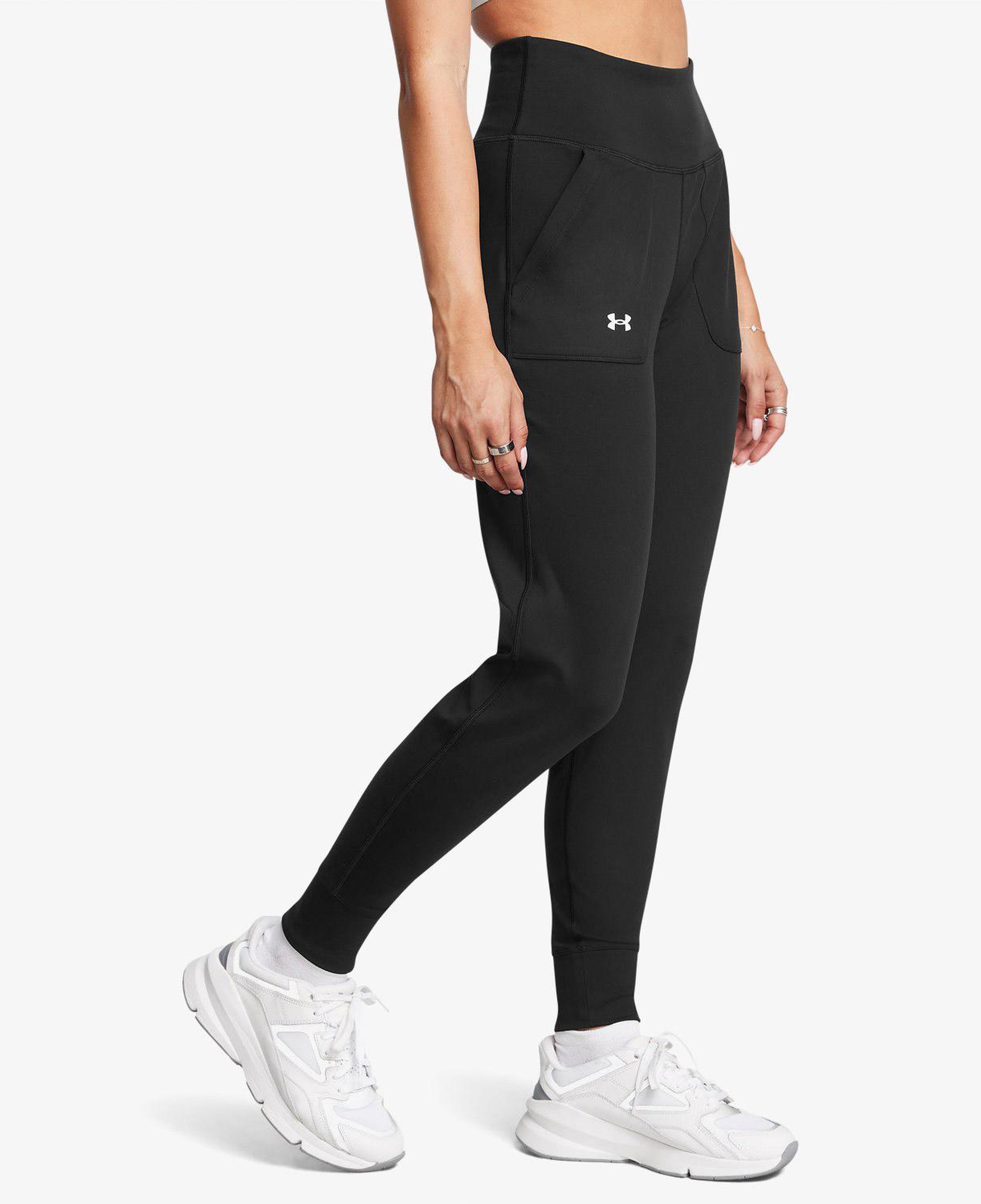 Under Armour Motion Jogger Kadın Siyah Antrenman Eşofman Altı